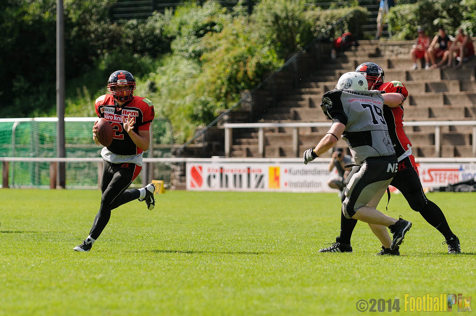 Solingen Paladins vs. Mönchengladbach Wolfpack - 25.05.2014 Solingen Paladins vs. Mönchengladbach Wolfpack (21:6)
