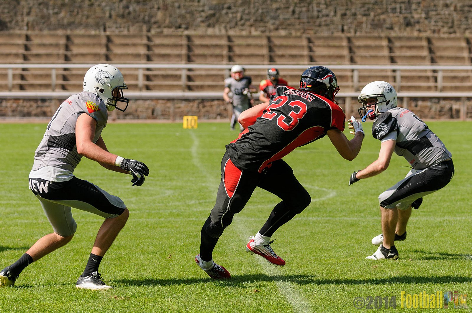 Solingen Paladins vs. Mönchengladbach Wolfpack - 25.05.2014 Solingen Paladins vs. Mönchengladbach Wolfpack (21:6)