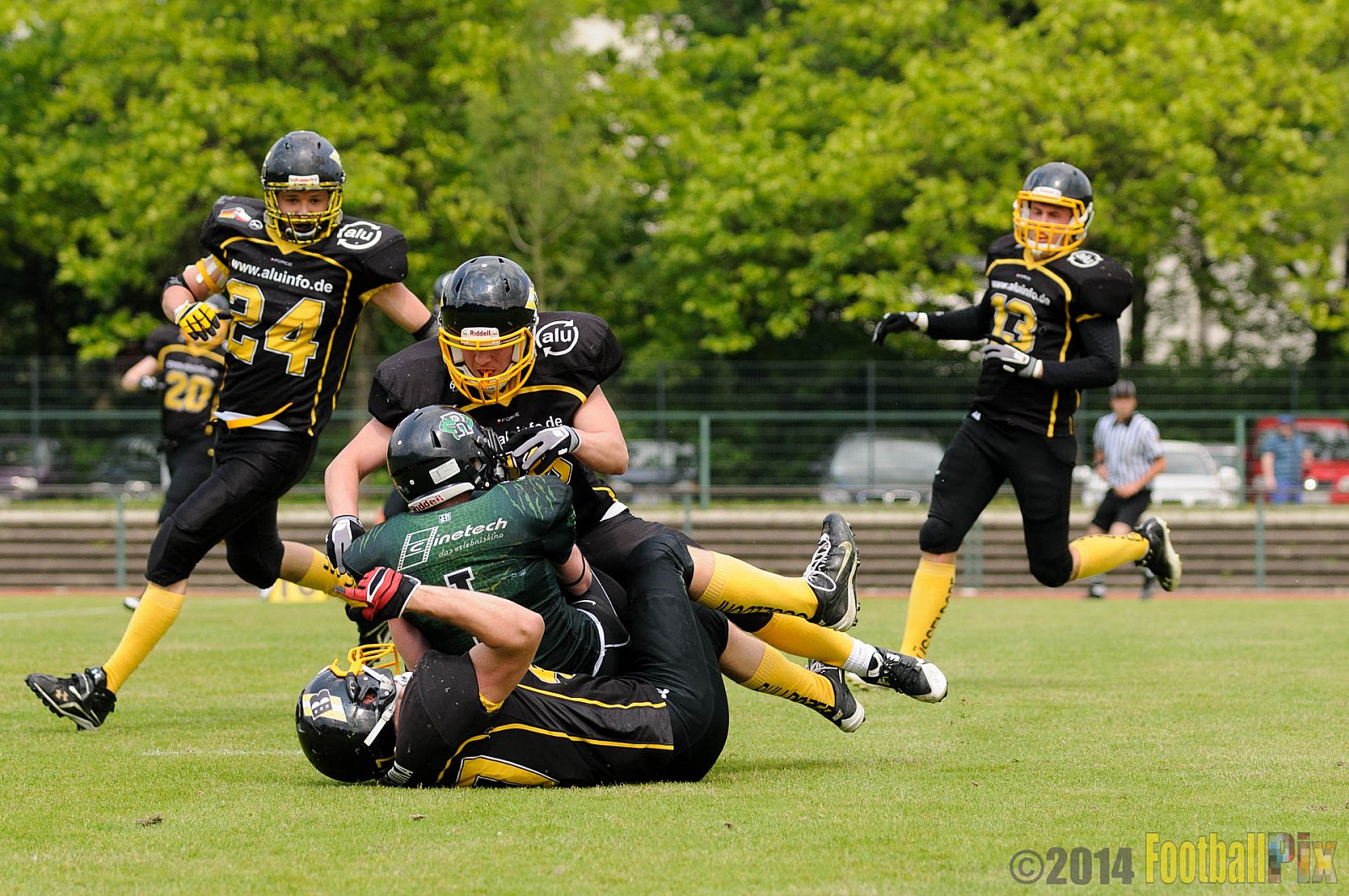 Düsseldorf Bulldozer vs. Rheine Raptors - 31.05.2014 Düsseldorf Bulldozer vs. Rheine Raptors (6:33)