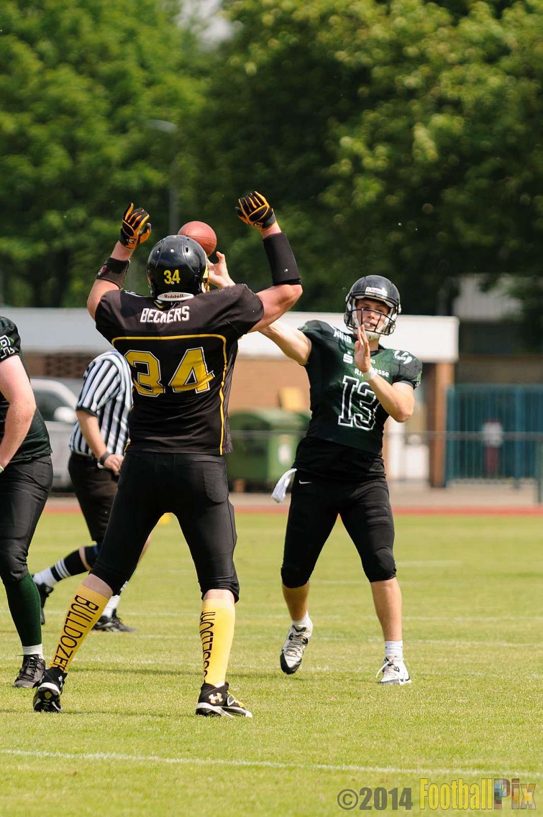 Düsseldorf Bulldozer vs. Rheine Raptors - 31.05.2014 Düsseldorf Bulldozer vs. Rheine Raptors (6:33)