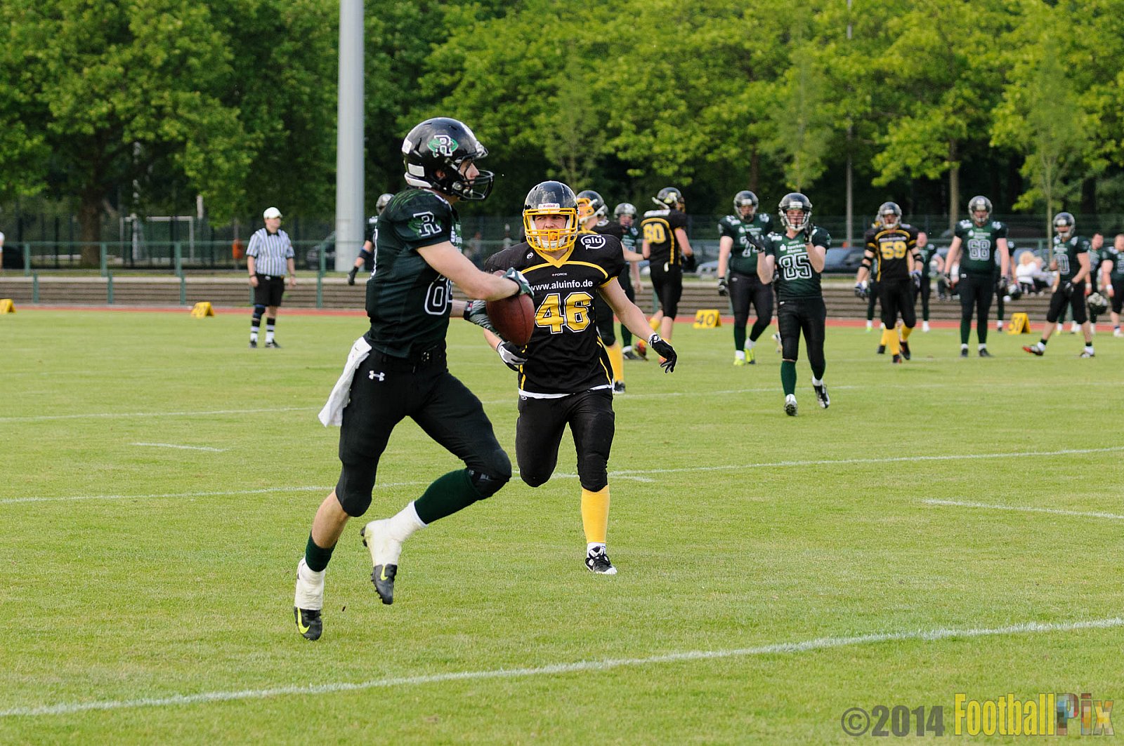 Düsseldorf Bulldozer vs. Rheine Raptors - 31.05.2014 Düsseldorf Bulldozer vs. Rheine Raptors (6:33)