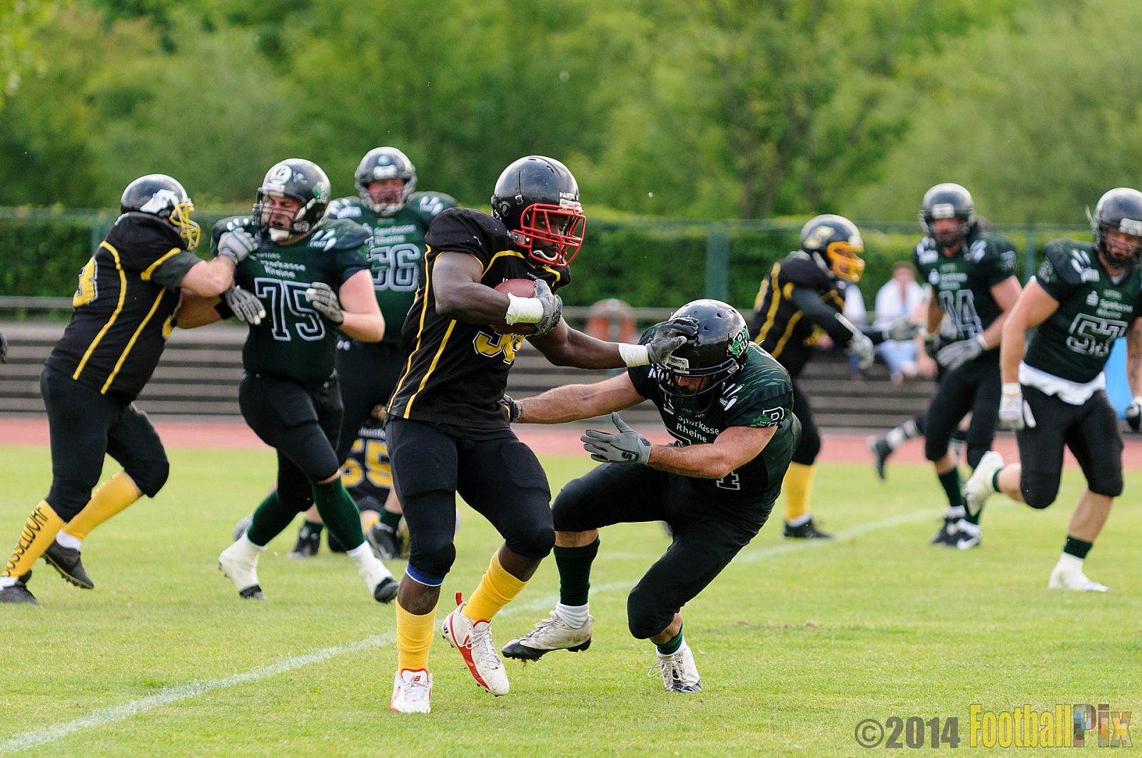 Düsseldorf Bulldozer vs. Rheine Raptors - 31.05.2014 Düsseldorf Bulldozer vs. Rheine Raptors (6:33)