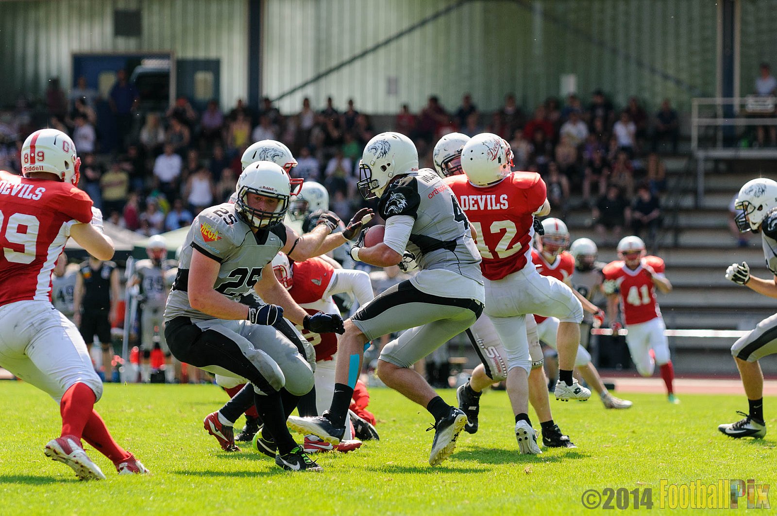 Mönchengladbach Wolfpack vs. Gelsenkirchen Devils  - 08.06.2014 Mönchengladbach Wolfpack vs. Gelsenkirchen Devils (14:28) 