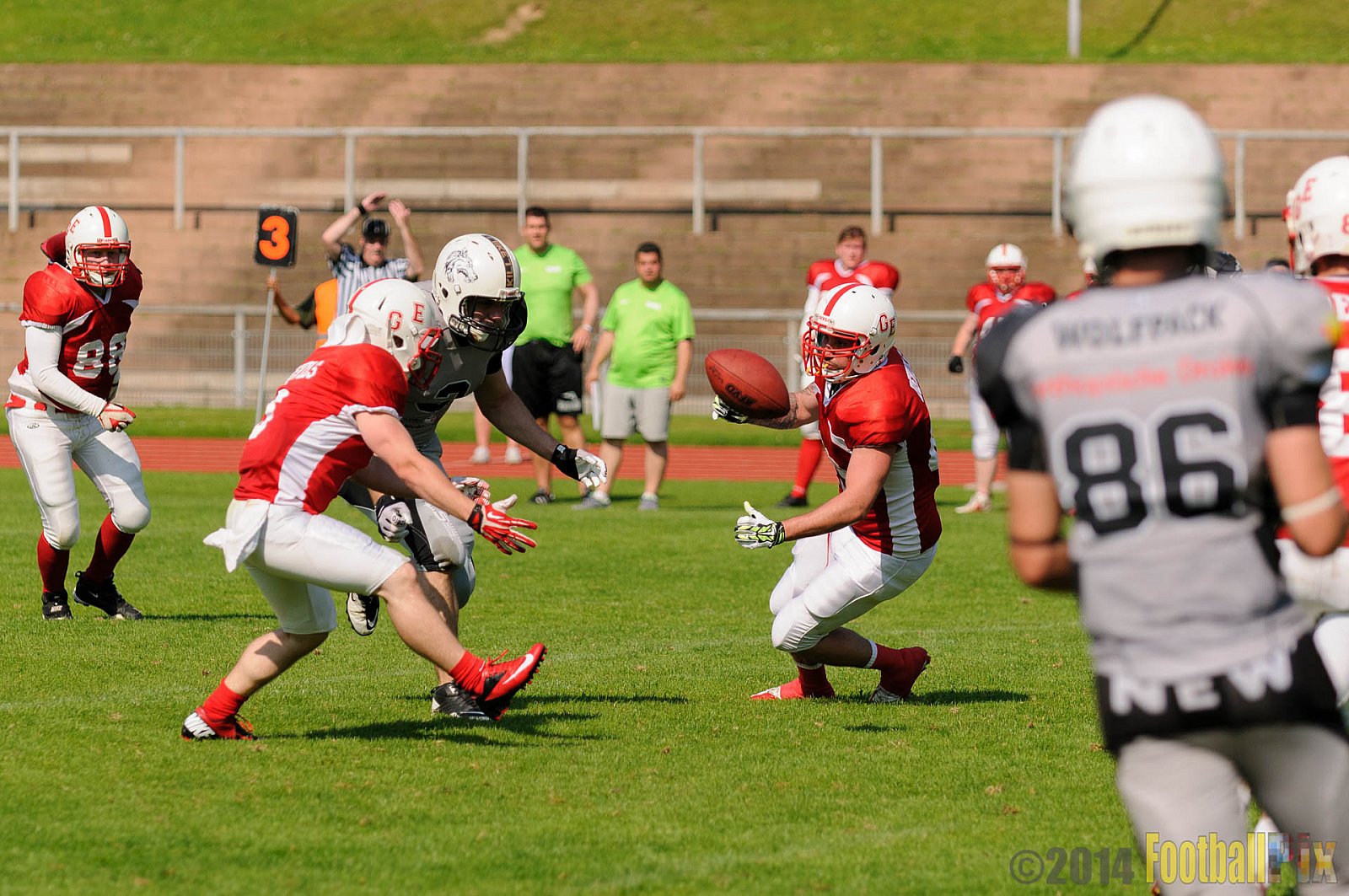 Mönchengladbach Wolfpack vs. Gelsenkirchen Devils  - 08.06.2014 Mönchengladbach Wolfpack vs. Gelsenkirchen Devils (14:28) 
