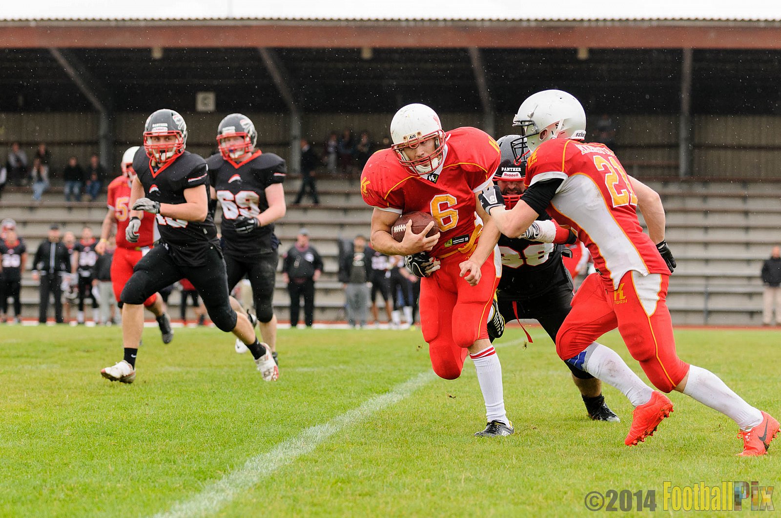 Düsseldorf Panther Prospects vs. Münster Mammuts - 28.06.2014 Düsseldorf Panther Prospects vs. Münster Mammuts (13:27) 