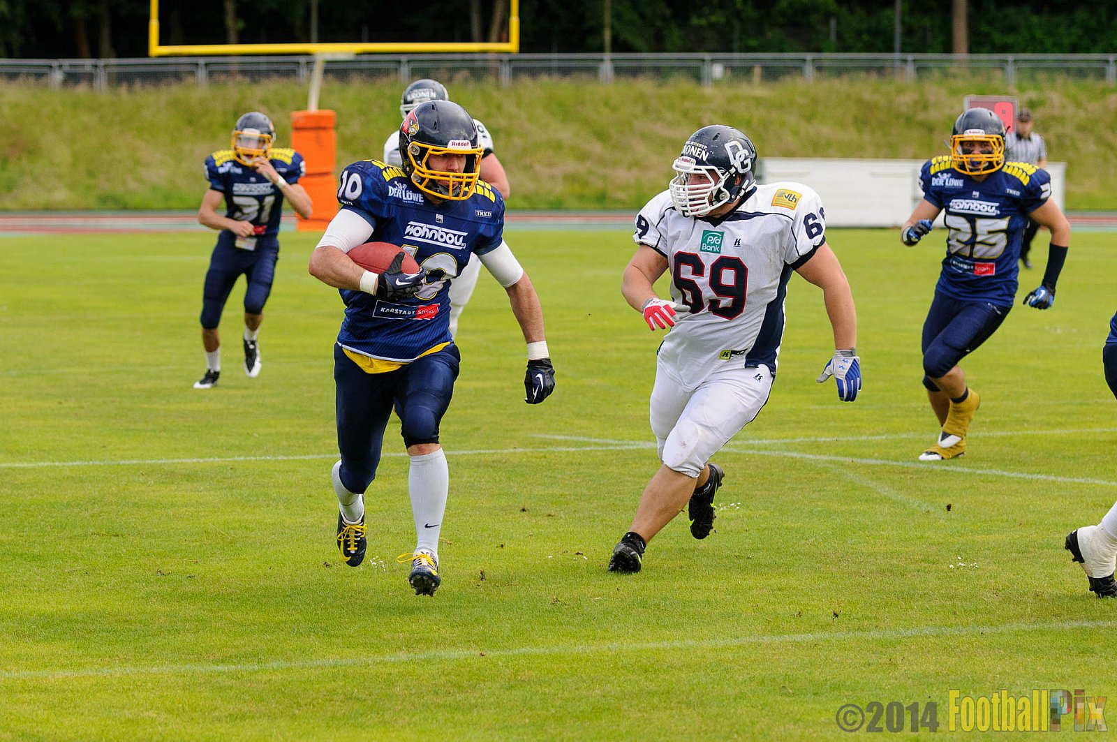 Essen Assindia Cardinals vs. Dortmund Giants - 05.07.2014 Essen Assindia Cardinals vs. Dortmund Giants (67:0) 