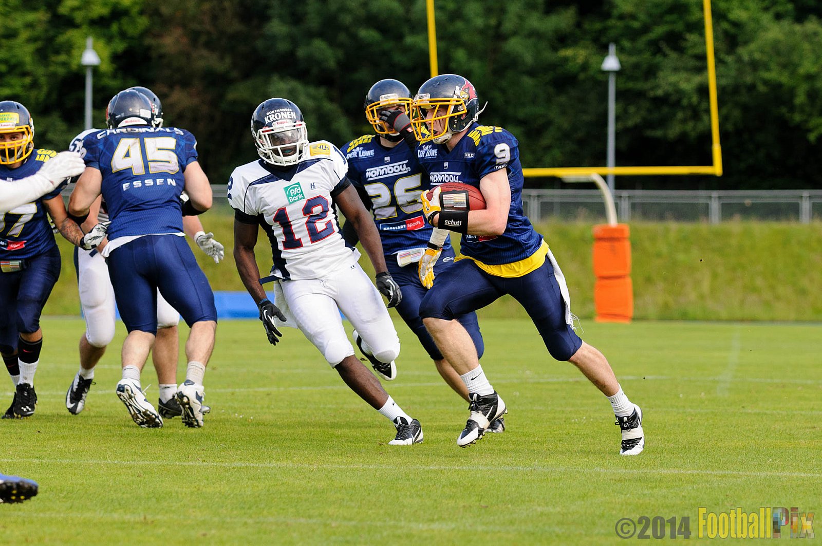 Essen Assindia Cardinals vs. Dortmund Giants - 05.07.2014 Essen Assindia Cardinals vs. Dortmund Giants (67:0) 