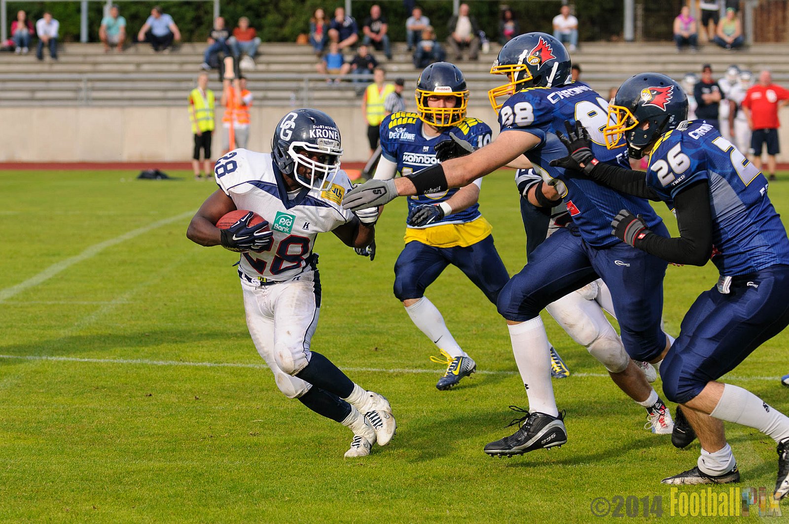 Essen Assindia Cardinals vs. Dortmund Giants - 05.07.2014 Essen Assindia Cardinals vs. Dortmund Giants (67:0) 