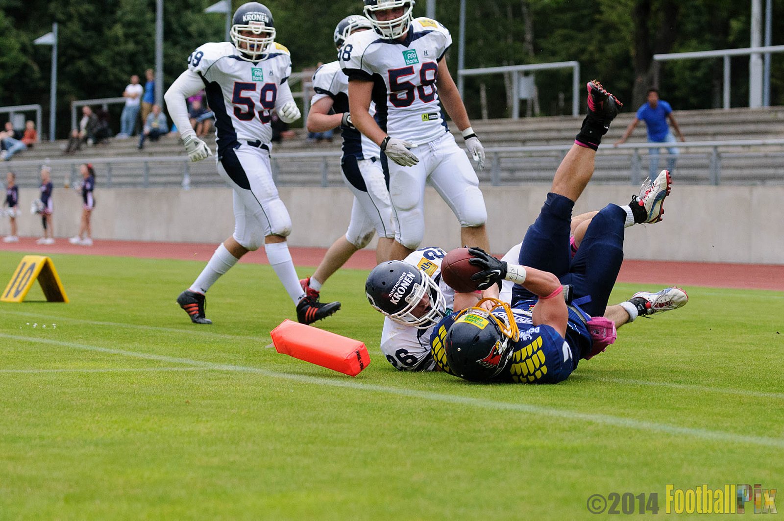 Essen Assindia Cardinals vs. Dortmund Giants - 05.07.2014 Essen Assindia Cardinals vs. Dortmund Giants (67:0) 