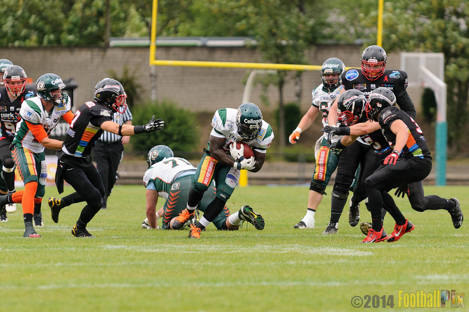 Düsseldorf Panther vs. Kiel Baltic Hurricanes - 06.07.2014 GFL Nord: Düsseldorf Panther vs. Kiel Baltic Hurricanes (26:67) 