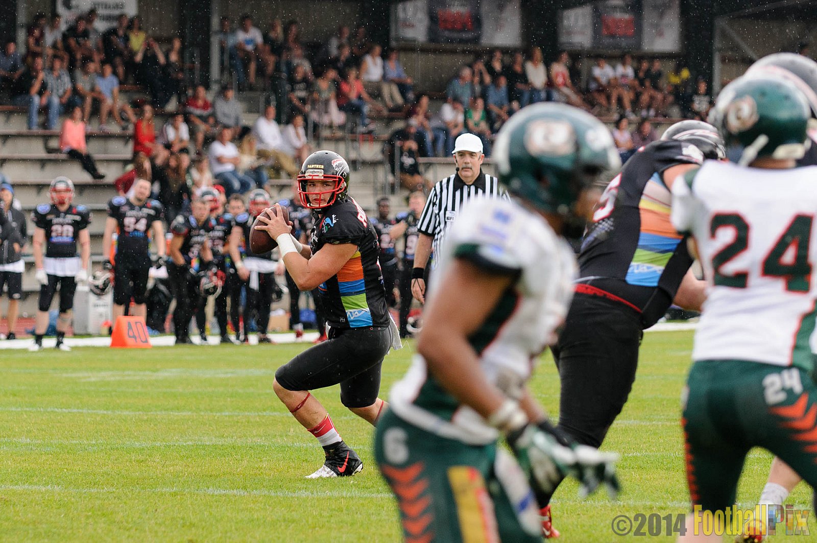 Düsseldorf Panther vs. Kiel Baltic Hurricanes - 06.07.2014 GFL Nord: Düsseldorf Panther vs. Kiel Baltic Hurricanes (26:67) 