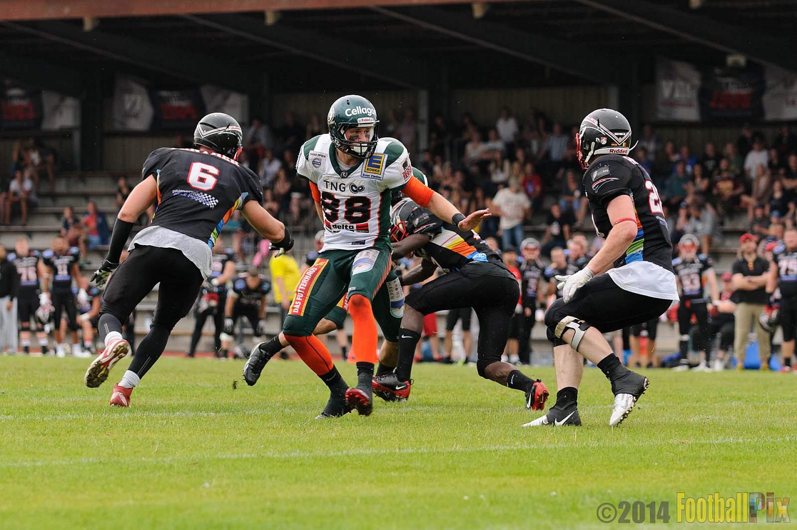 Düsseldorf Panther vs. Kiel Baltic Hurricanes - 06.07.2014 GFL Nord: Düsseldorf Panther vs. Kiel Baltic Hurricanes (26:67) 