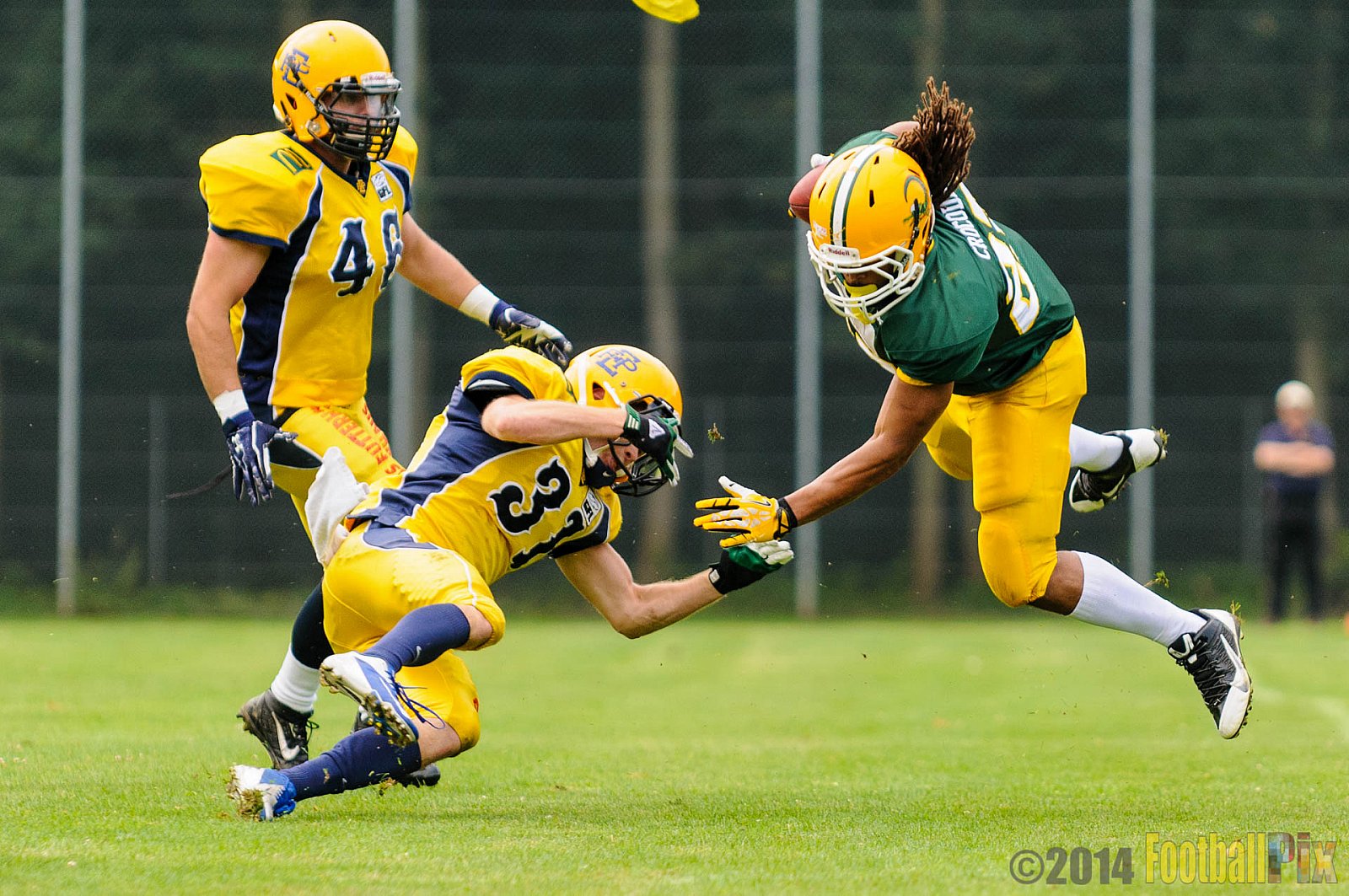 Cologne Crocodiles vs. Elmshorn Fighting Pirates - 12.07.2014 GFL2 Nord: Cologne Crocodiles vs. Elmshorn Fighting Pirates (43:12) 