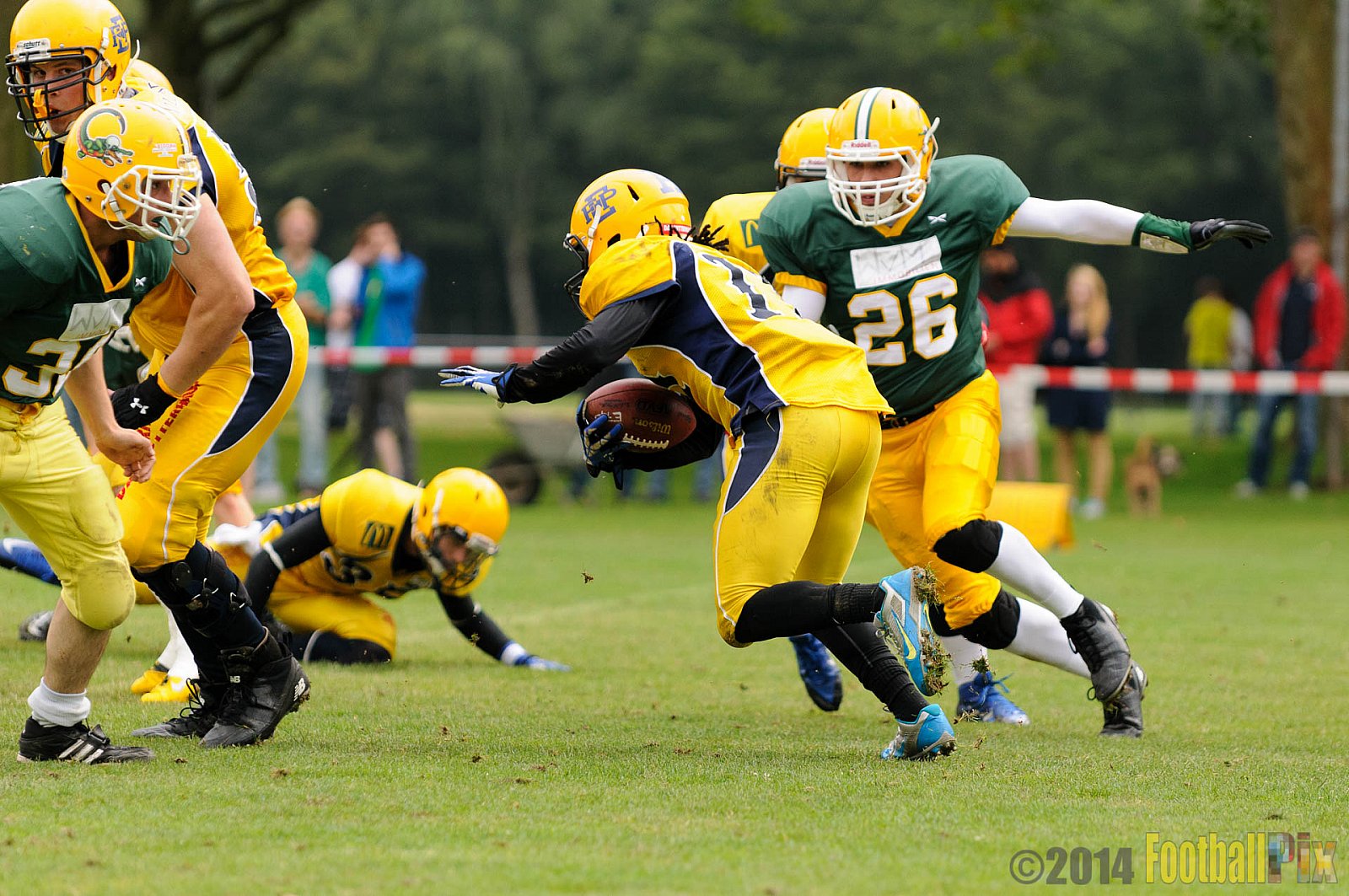 Cologne Crocodiles vs. Elmshorn Fighting Pirates - 12.07.2014 GFL2 Nord: Cologne Crocodiles vs. Elmshorn Fighting Pirates (43:12) 