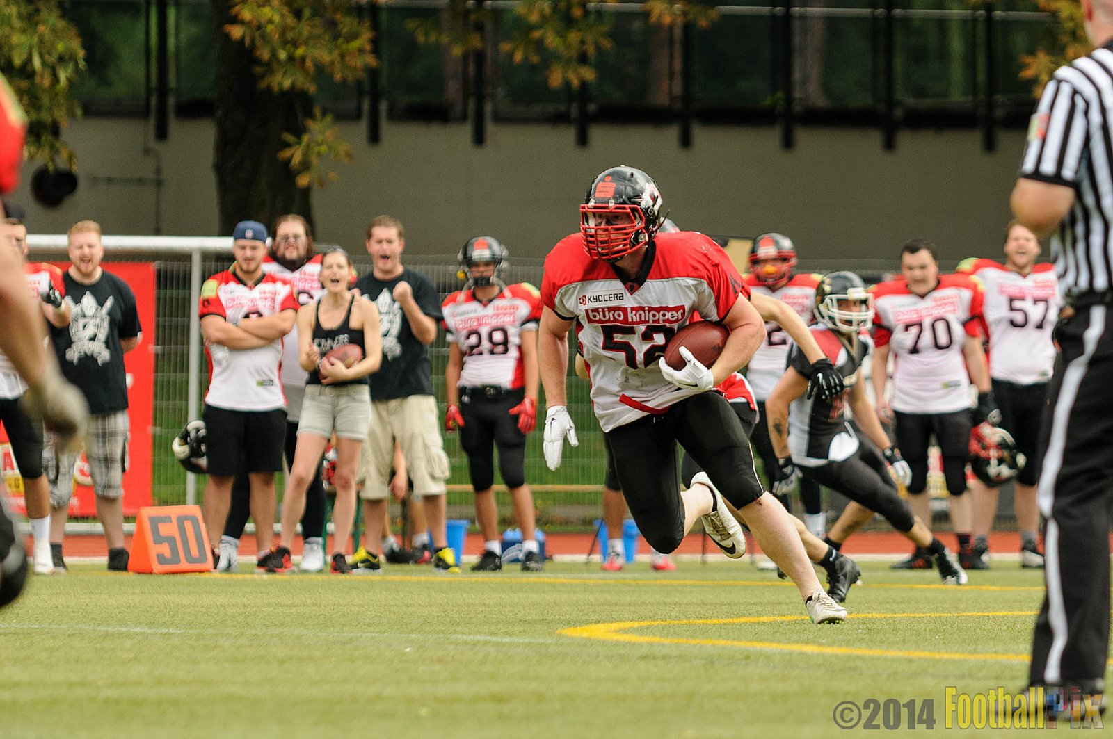 Cologne Falcons II vs. Solingen Paladins - 03.08.2014 Cologne Falcons II vs. Solingen Paladins (34:14) 