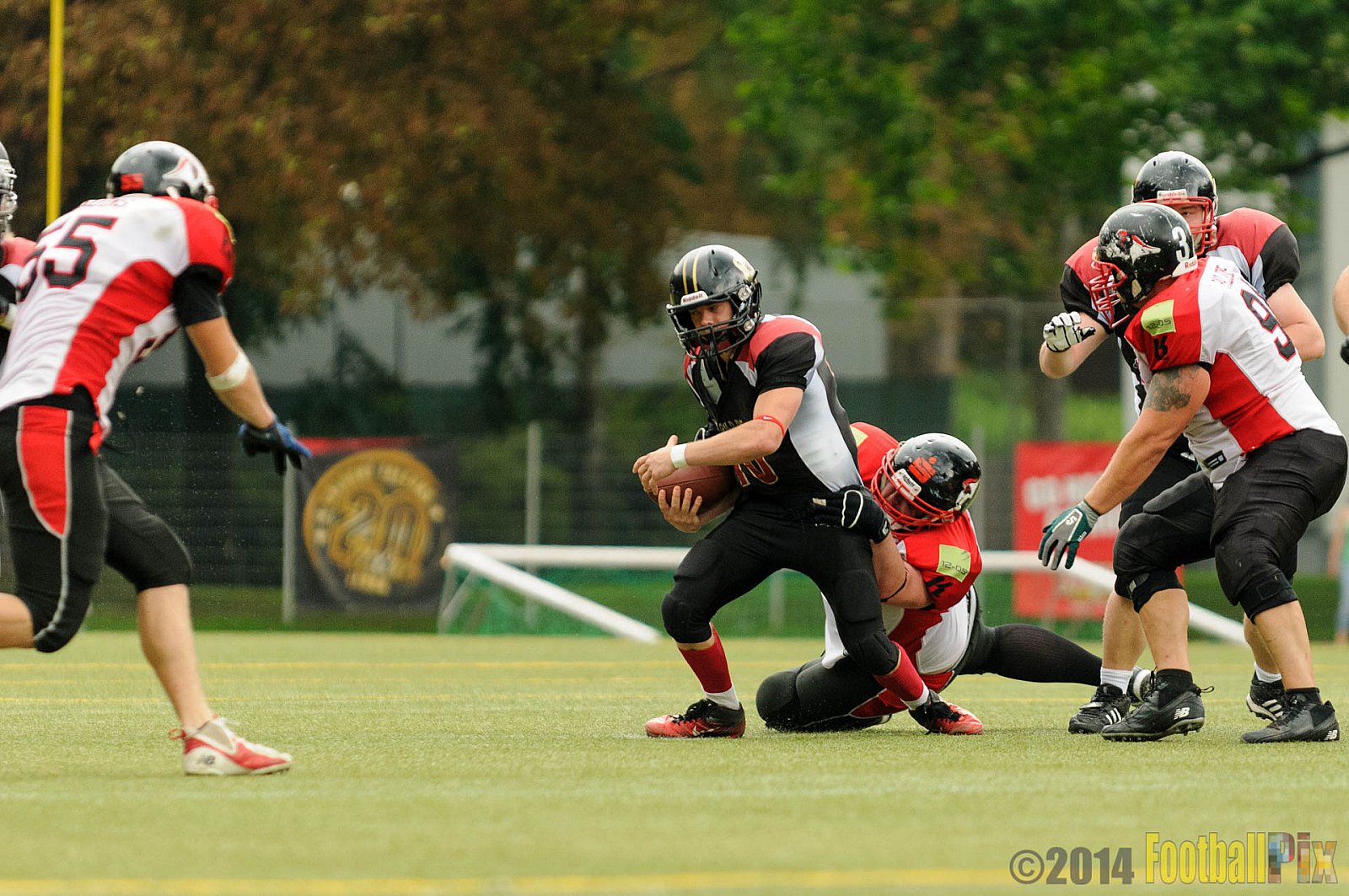Cologne Falcons II vs. Solingen Paladins - 03.08.2014 Cologne Falcons II vs. Solingen Paladins (34:14) 