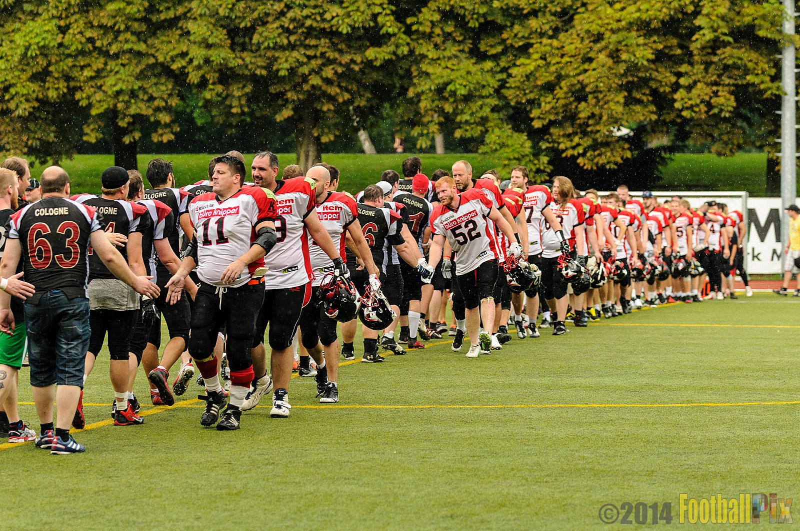 Cologne Falcons II vs. Solingen Paladins - 03.08.2014 Cologne Falcons II vs. Solingen Paladins (34:14) 