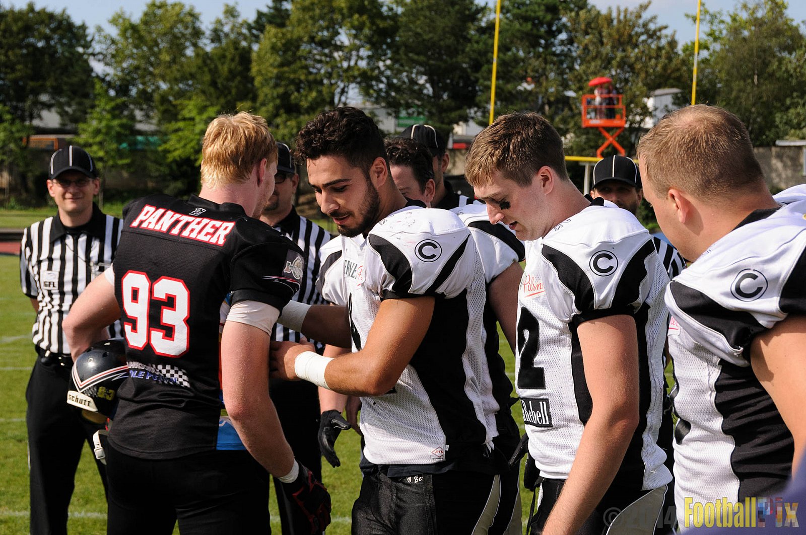 Düsseldorf Panther vs. Berlin Rebels - 09.08.2014 GFL Nord: Düsseldorf Panther vs. Berlin Rebels (29:34) 