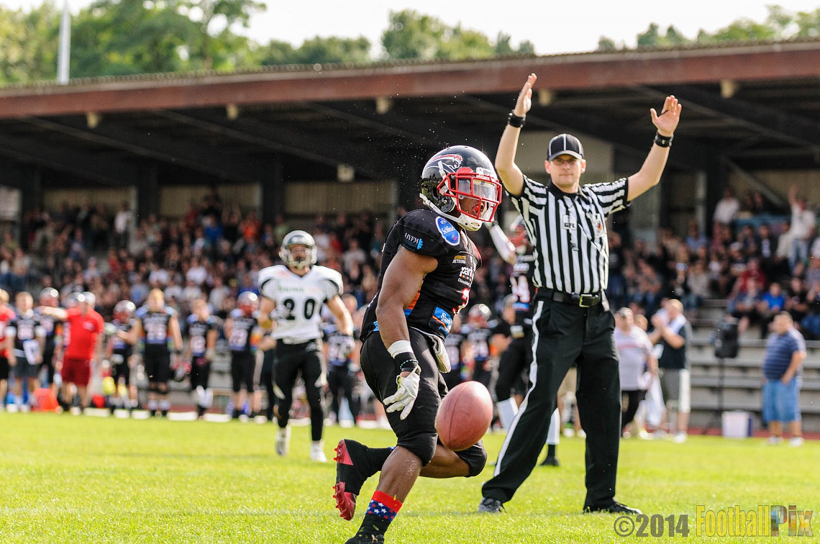 Düsseldorf Panther vs. Berlin Rebels - 09.08.2014 GFL Nord: Düsseldorf Panther vs. Berlin Rebels (29:34) 