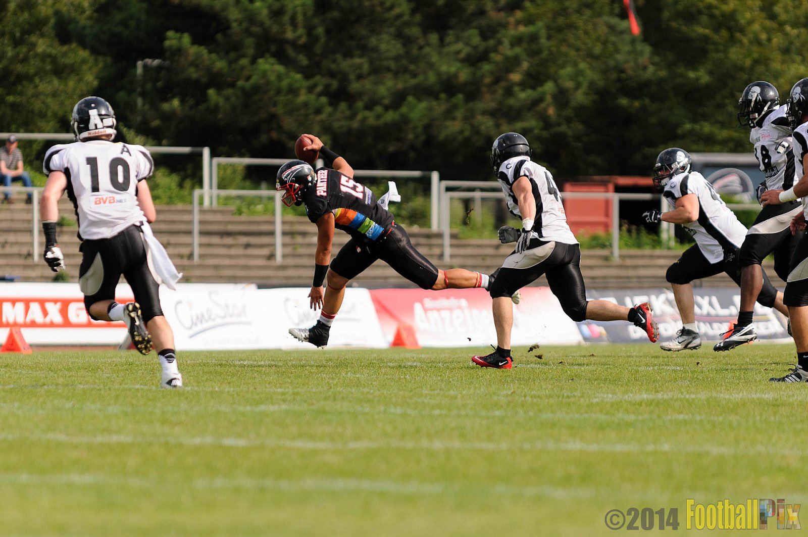 Düsseldorf Panther vs. Berlin Rebels - 09.08.2014 GFL Nord: Düsseldorf Panther vs. Berlin Rebels (29:34) 