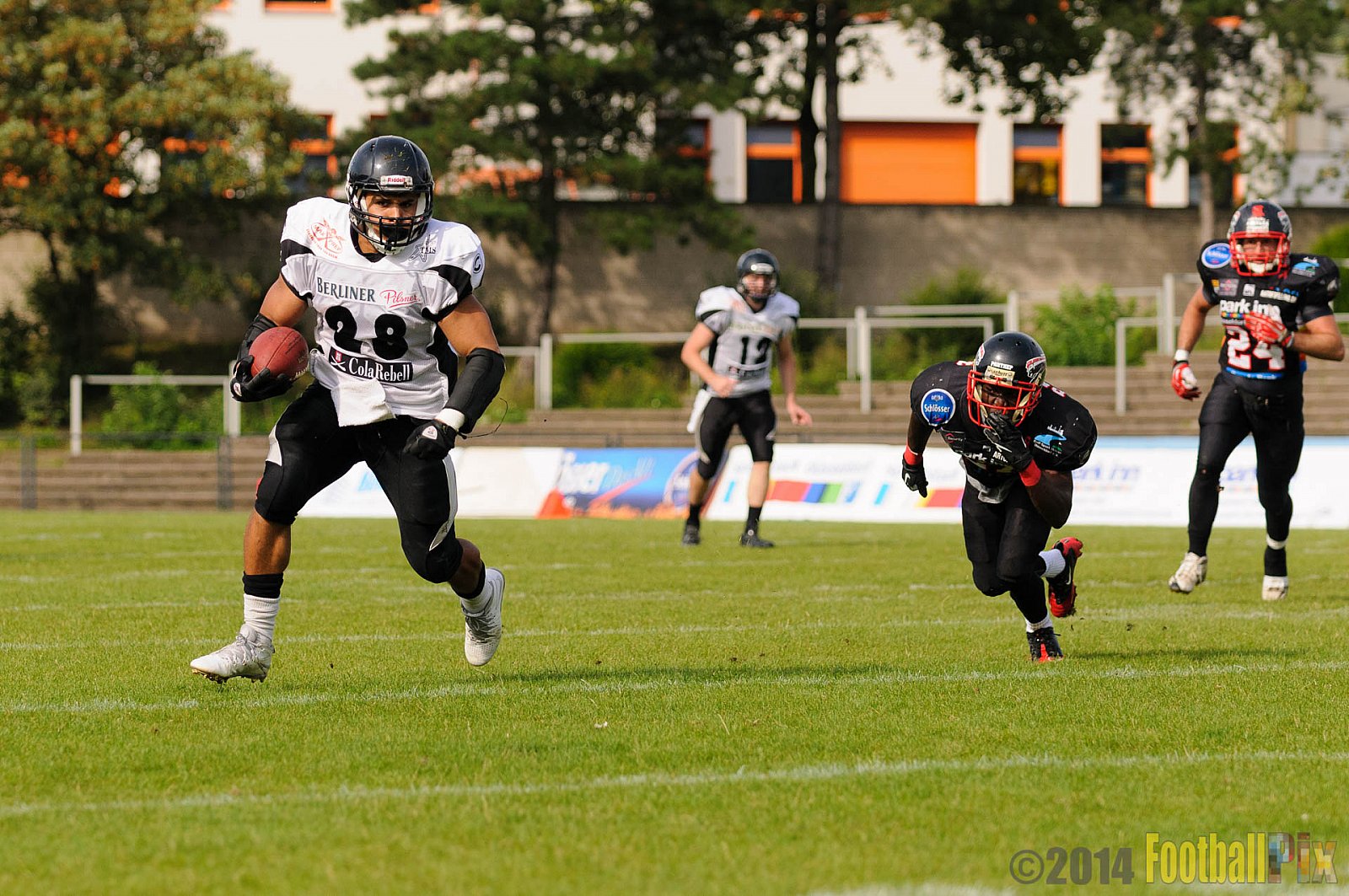 Düsseldorf Panther vs. Berlin Rebels - 09.08.2014 GFL Nord: Düsseldorf Panther vs. Berlin Rebels (29:34) 