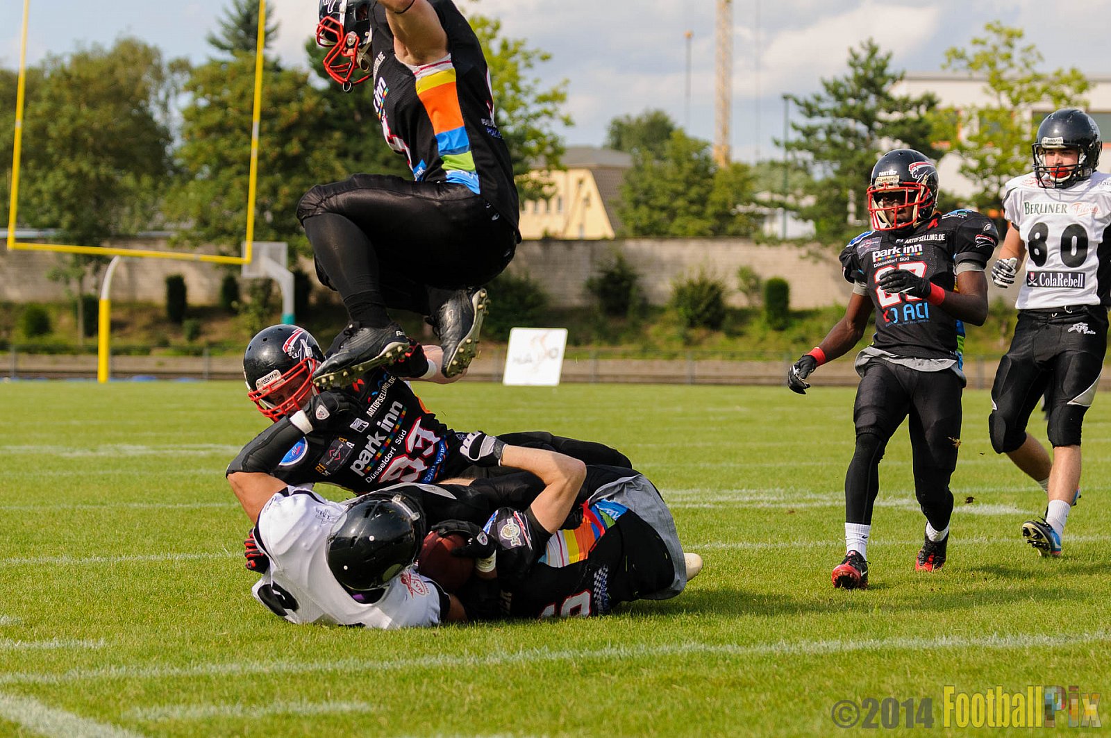 Düsseldorf Panther vs. Berlin Rebels - 09.08.2014 GFL Nord: Düsseldorf Panther vs. Berlin Rebels (29:34) 