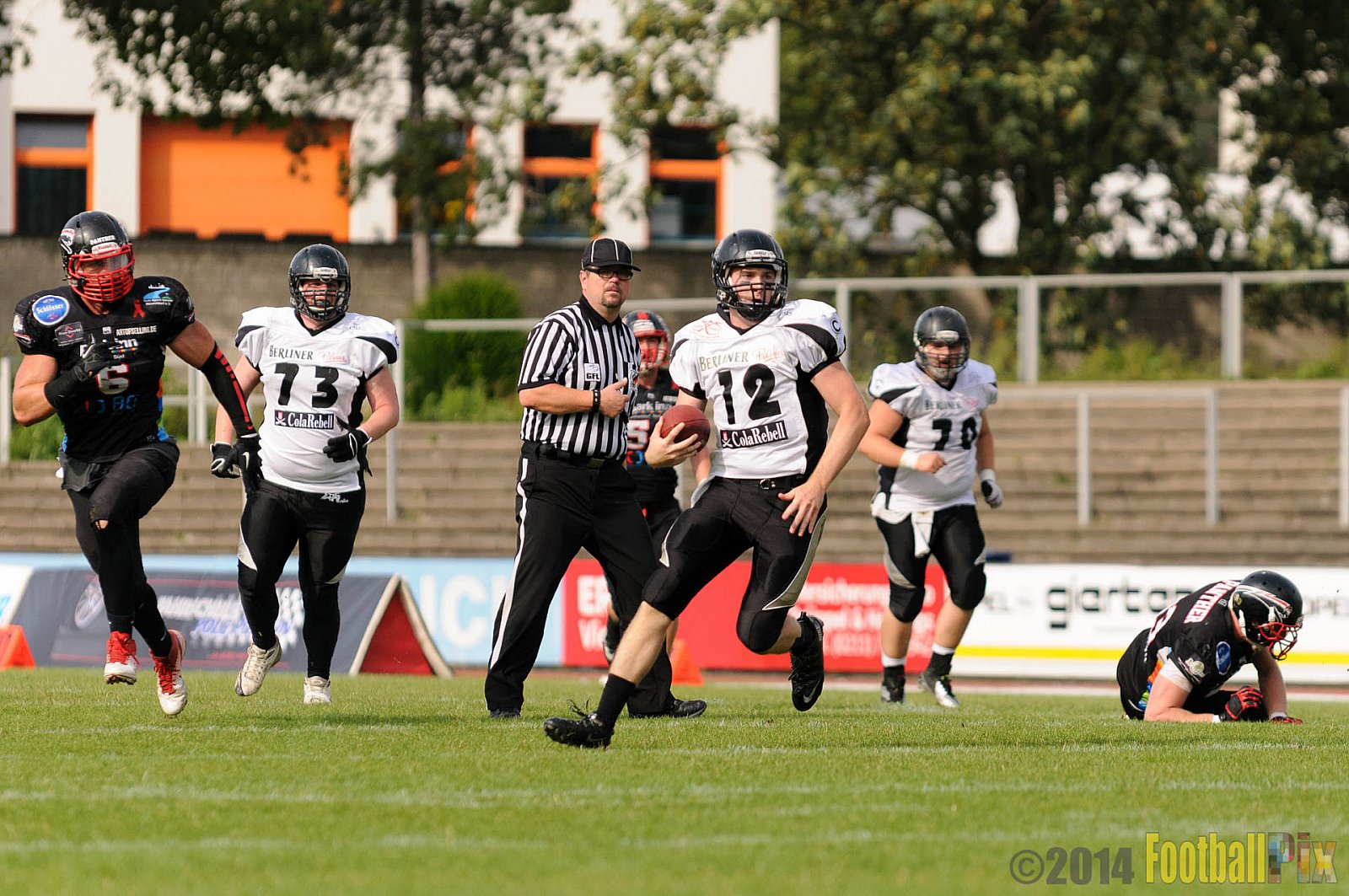 Düsseldorf Panther vs. Berlin Rebels - 09.08.2014 GFL Nord: Düsseldorf Panther vs. Berlin Rebels (29:34) 