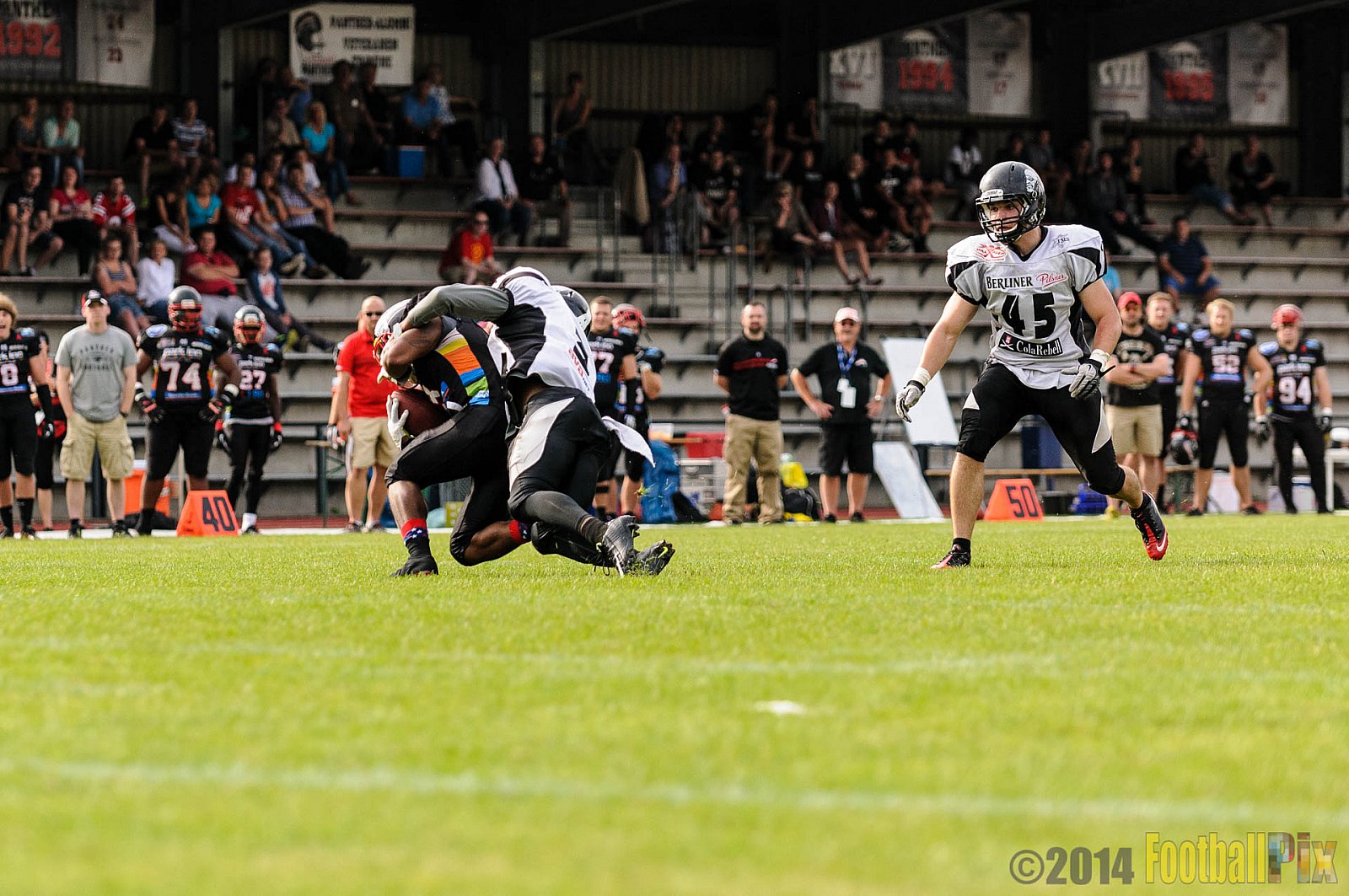 Düsseldorf Panther vs. Berlin Rebels - 09.08.2014 GFL Nord: Düsseldorf Panther vs. Berlin Rebels (29:34) 