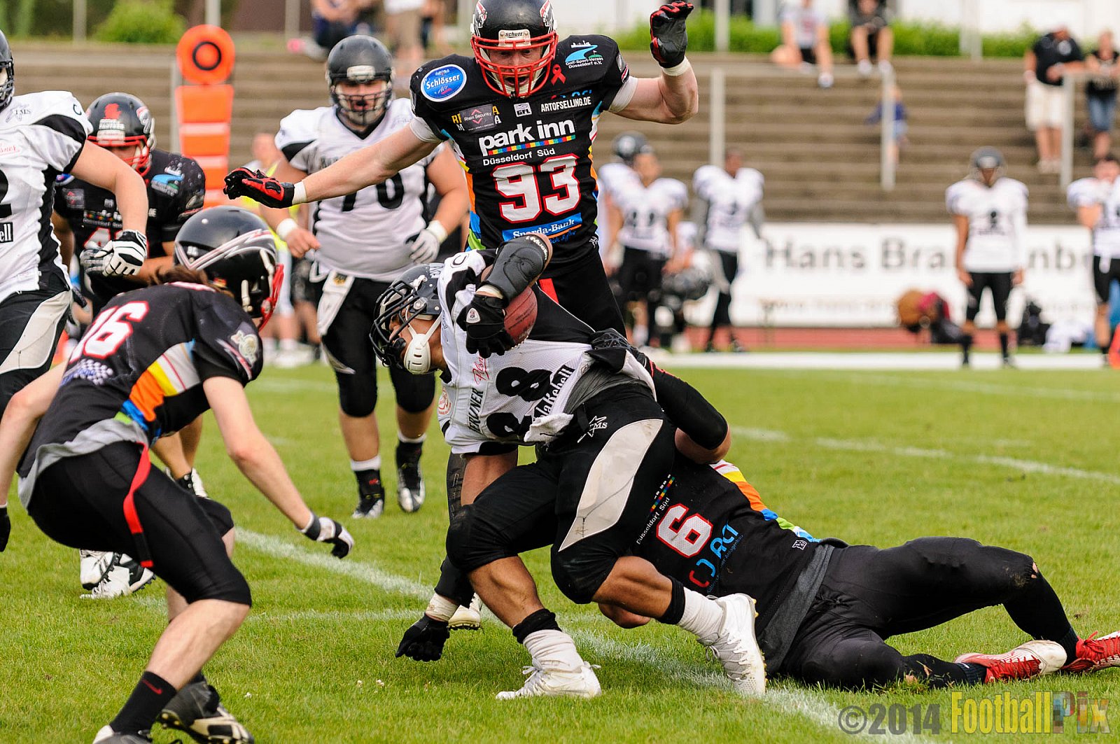 Düsseldorf Panther vs. Berlin Rebels - 09.08.2014 GFL Nord: Düsseldorf Panther vs. Berlin Rebels (29:34) 