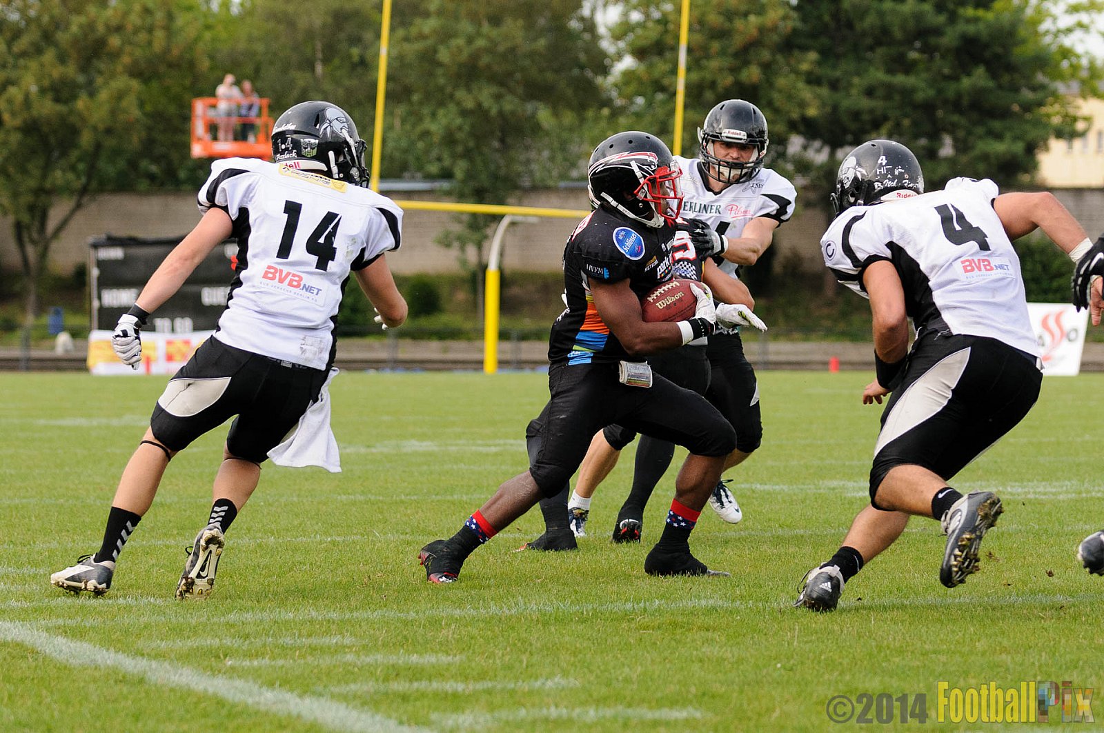 Düsseldorf Panther vs. Berlin Rebels - 09.08.2014 GFL Nord: Düsseldorf Panther vs. Berlin Rebels (29:34) 
