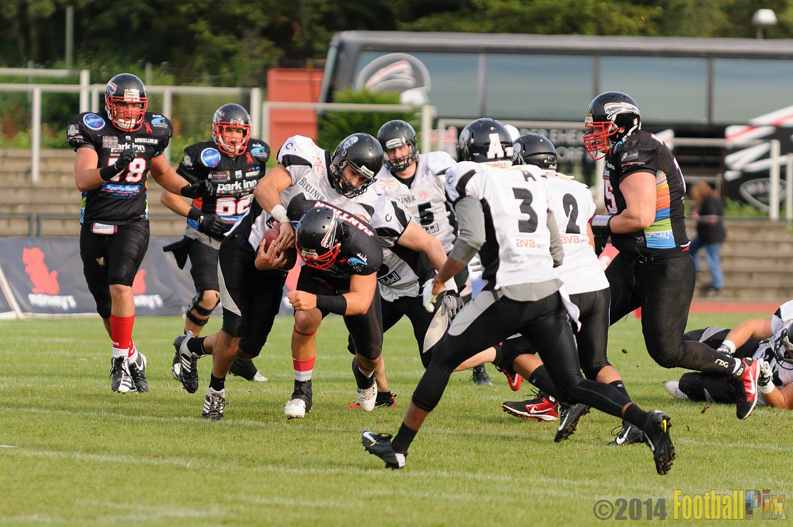Düsseldorf Panther vs. Berlin Rebels - 09.08.2014 GFL Nord: Düsseldorf Panther vs. Berlin Rebels (29:34) 