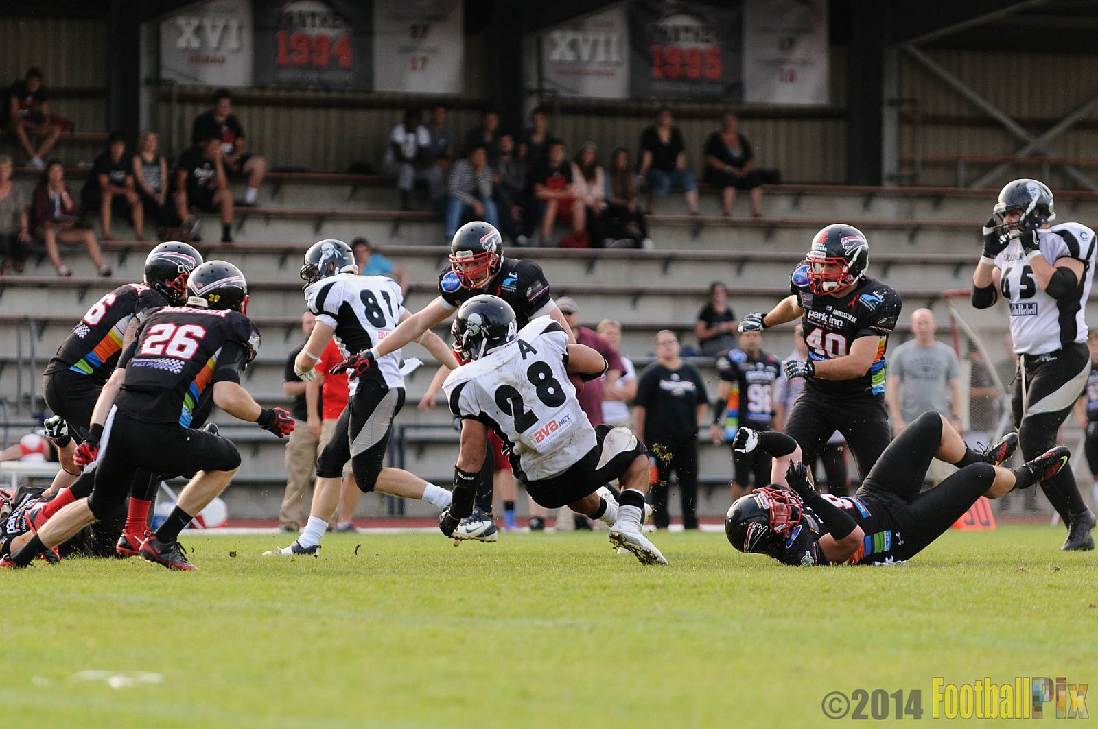 Düsseldorf Panther vs. Berlin Rebels - 09.08.2014 GFL Nord: Düsseldorf Panther vs. Berlin Rebels (29:34) 
