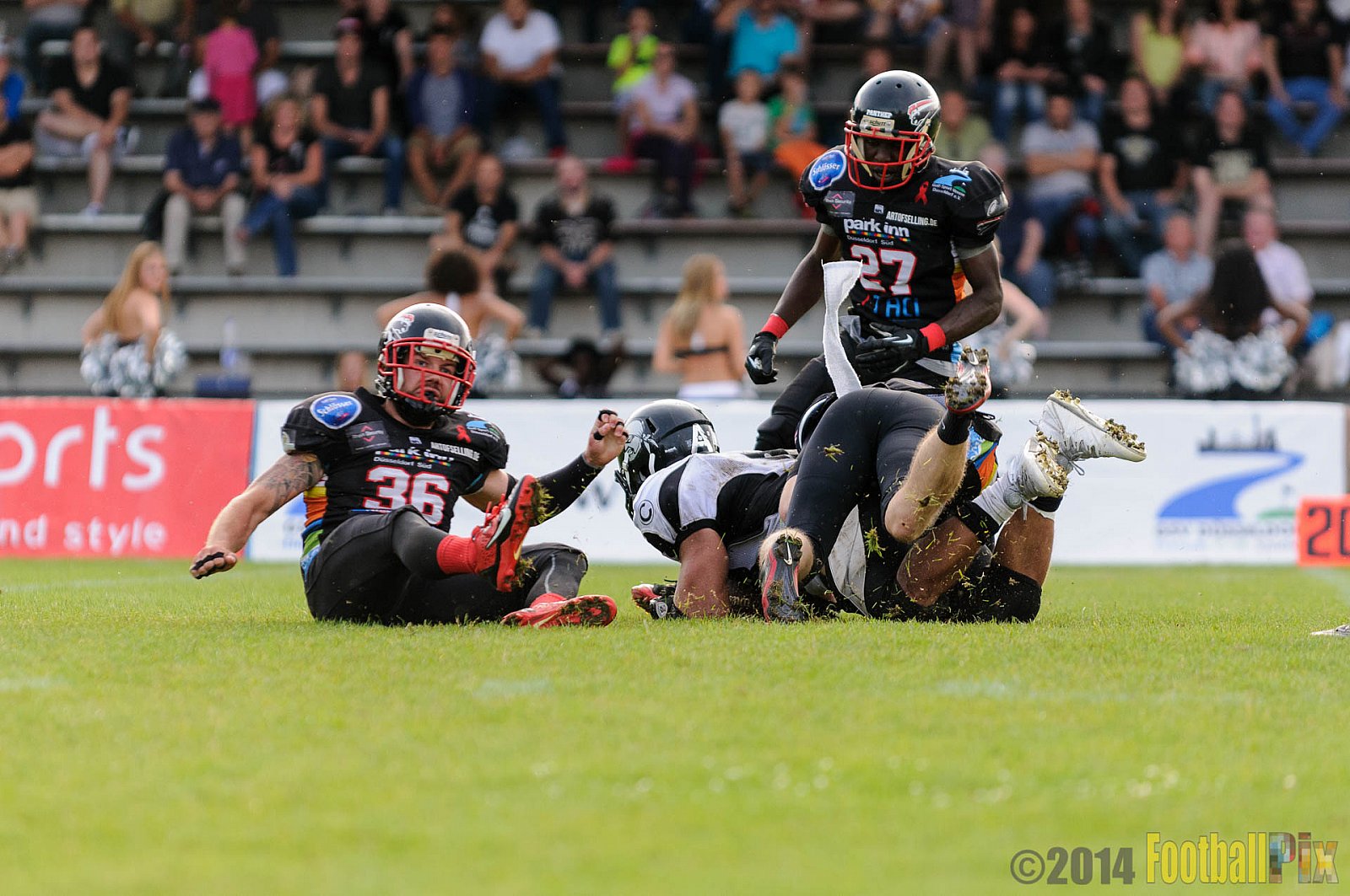 Düsseldorf Panther vs. Berlin Rebels - 09.08.2014 GFL Nord: Düsseldorf Panther vs. Berlin Rebels (29:34) 