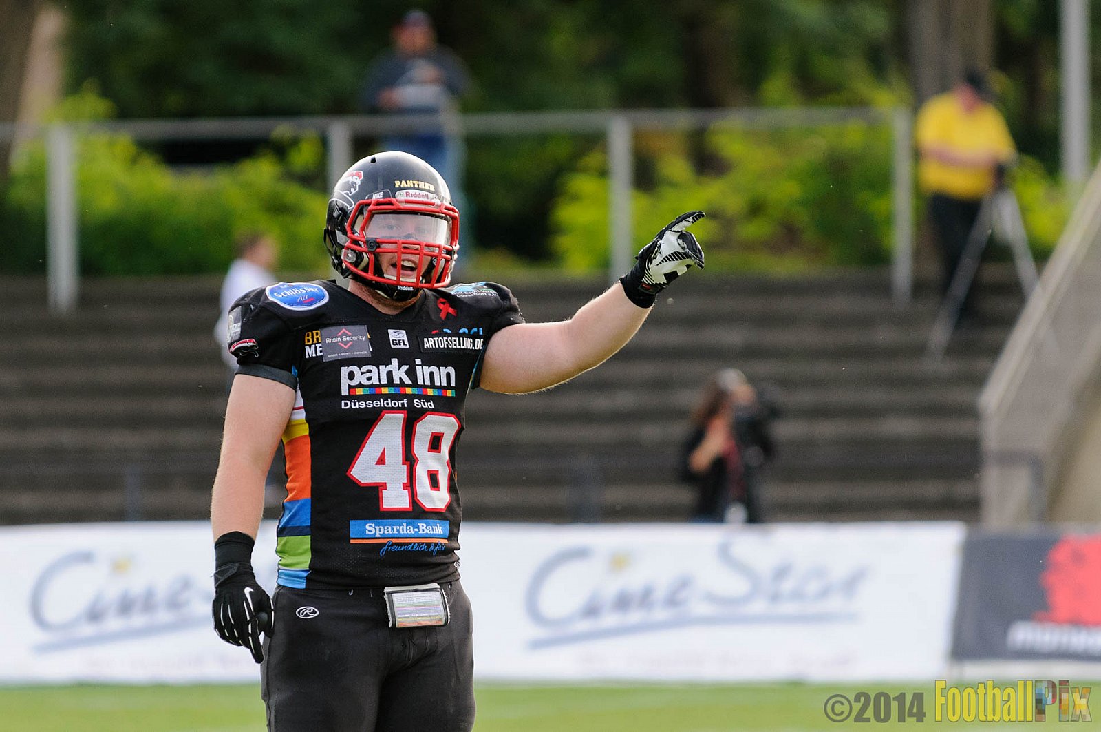 Düsseldorf Panther vs. Berlin Rebels - 09.08.2014 GFL Nord: Düsseldorf Panther vs. Berlin Rebels (29:34) 
