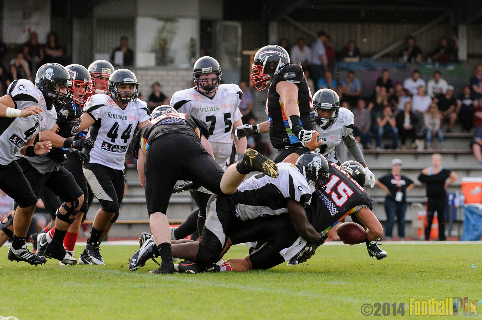Düsseldorf Panther vs. Berlin Rebels - 09.08.2014 GFL Nord: Düsseldorf Panther vs. Berlin Rebels (29:34) 