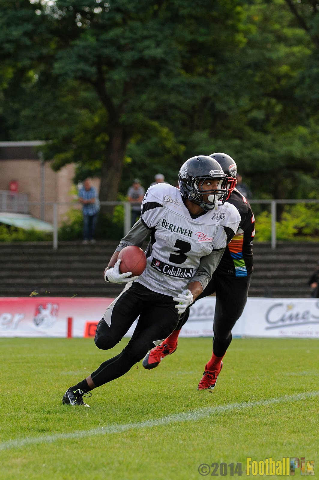Düsseldorf Panther vs. Berlin Rebels - 09.08.2014 GFL Nord: Düsseldorf Panther vs. Berlin Rebels (29:34) 