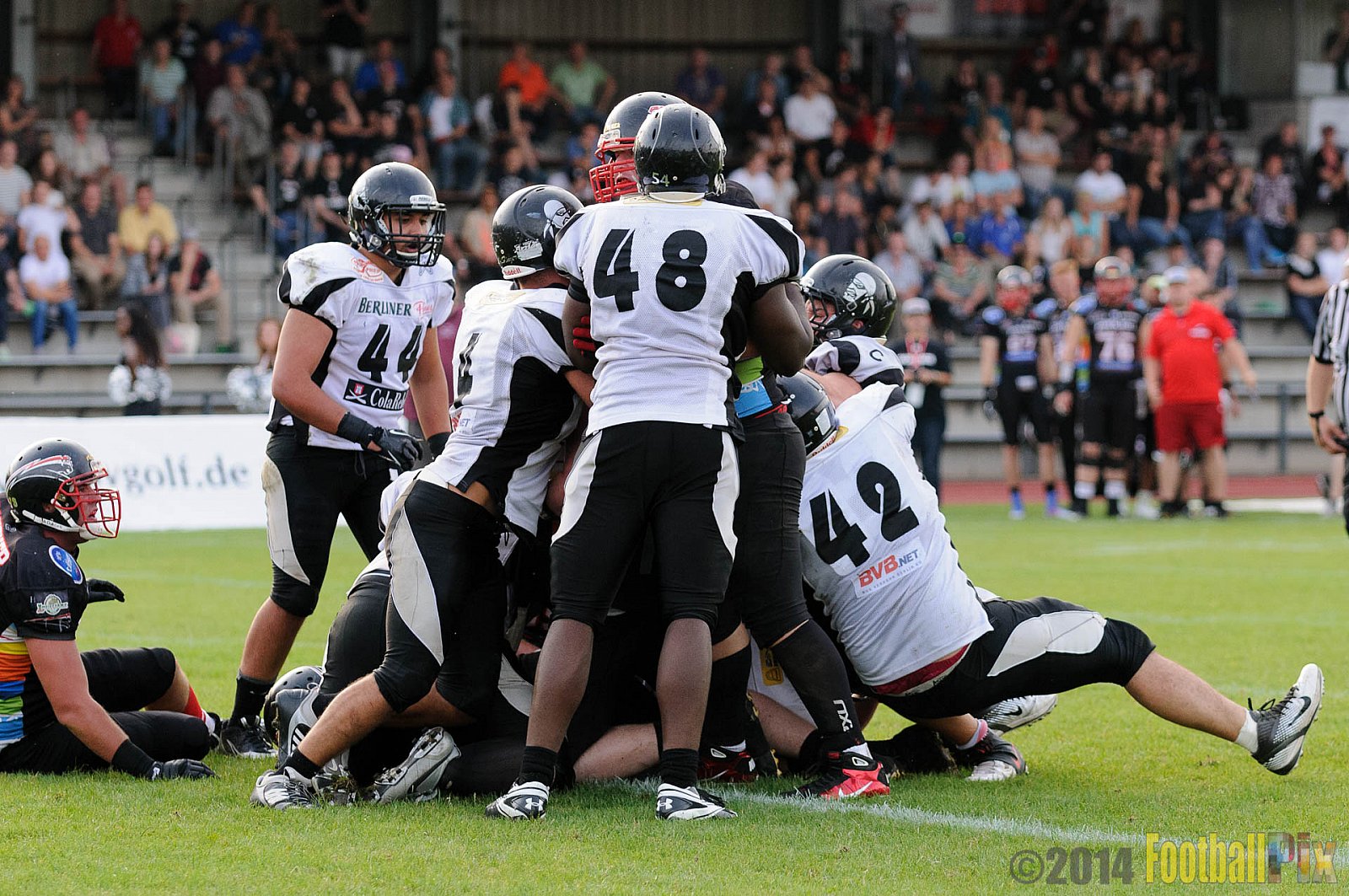 Düsseldorf Panther vs. Berlin Rebels - 09.08.2014 GFL Nord: Düsseldorf Panther vs. Berlin Rebels (29:34) 