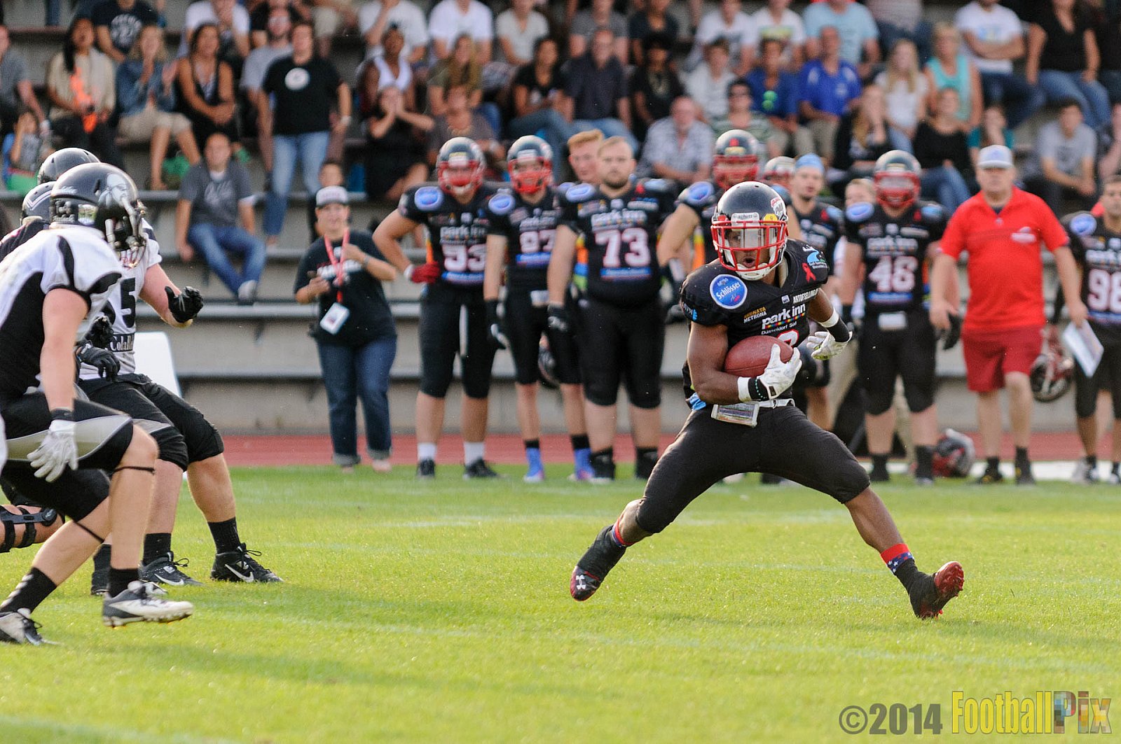 Düsseldorf Panther vs. Berlin Rebels - 09.08.2014 GFL Nord: Düsseldorf Panther vs. Berlin Rebels (29:34) 