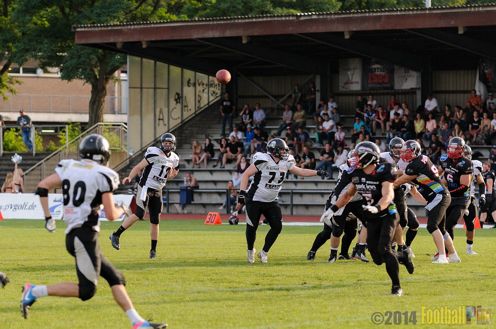 Düsseldorf Panther vs. Berlin Rebels - 09.08.2014 GFL Nord: Düsseldorf Panther vs. Berlin Rebels (29:34) 