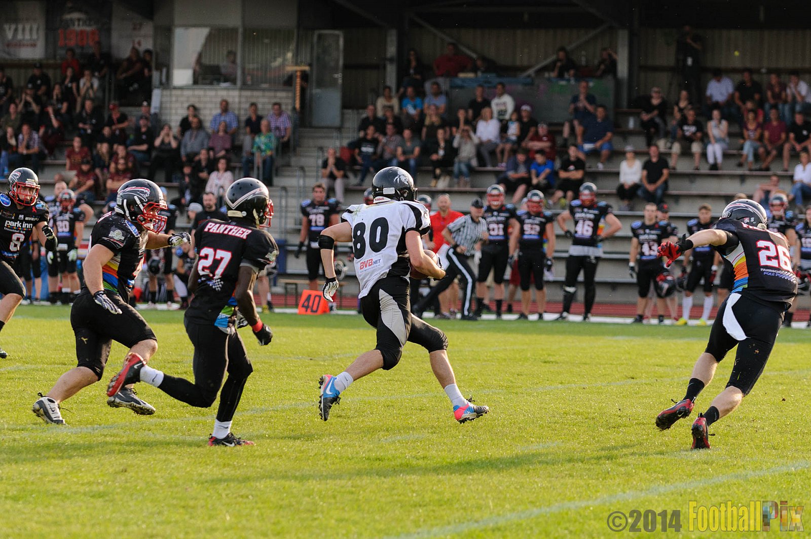 Düsseldorf Panther vs. Berlin Rebels - 09.08.2014 GFL Nord: Düsseldorf Panther vs. Berlin Rebels (29:34) 