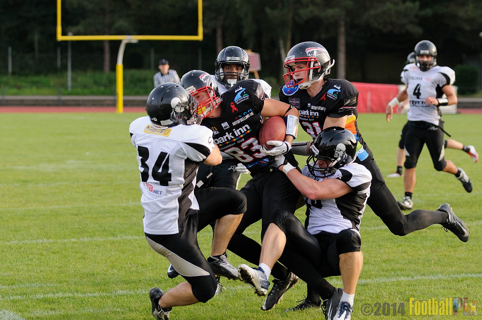 Düsseldorf Panther vs. Berlin Rebels - 09.08.2014 GFL Nord: Düsseldorf Panther vs. Berlin Rebels (29:34) 