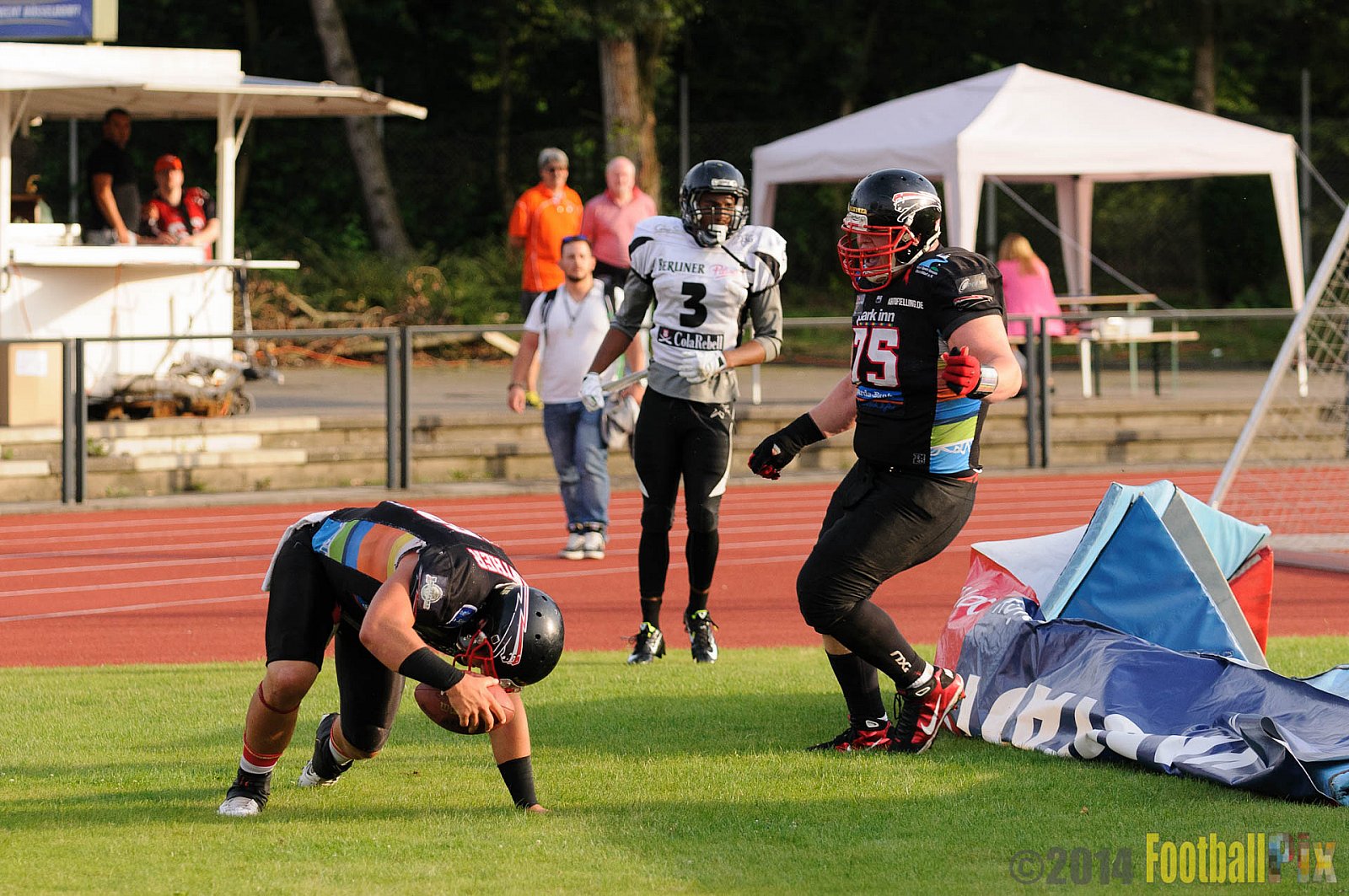 Düsseldorf Panther vs. Berlin Rebels - 09.08.2014 GFL Nord: Düsseldorf Panther vs. Berlin Rebels (29:34) 