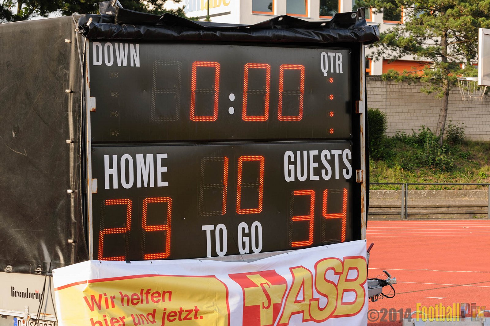 Düsseldorf Panther vs. Berlin Rebels - 09.08.2014 GFL Nord: Düsseldorf Panther vs. Berlin Rebels (29:34) 