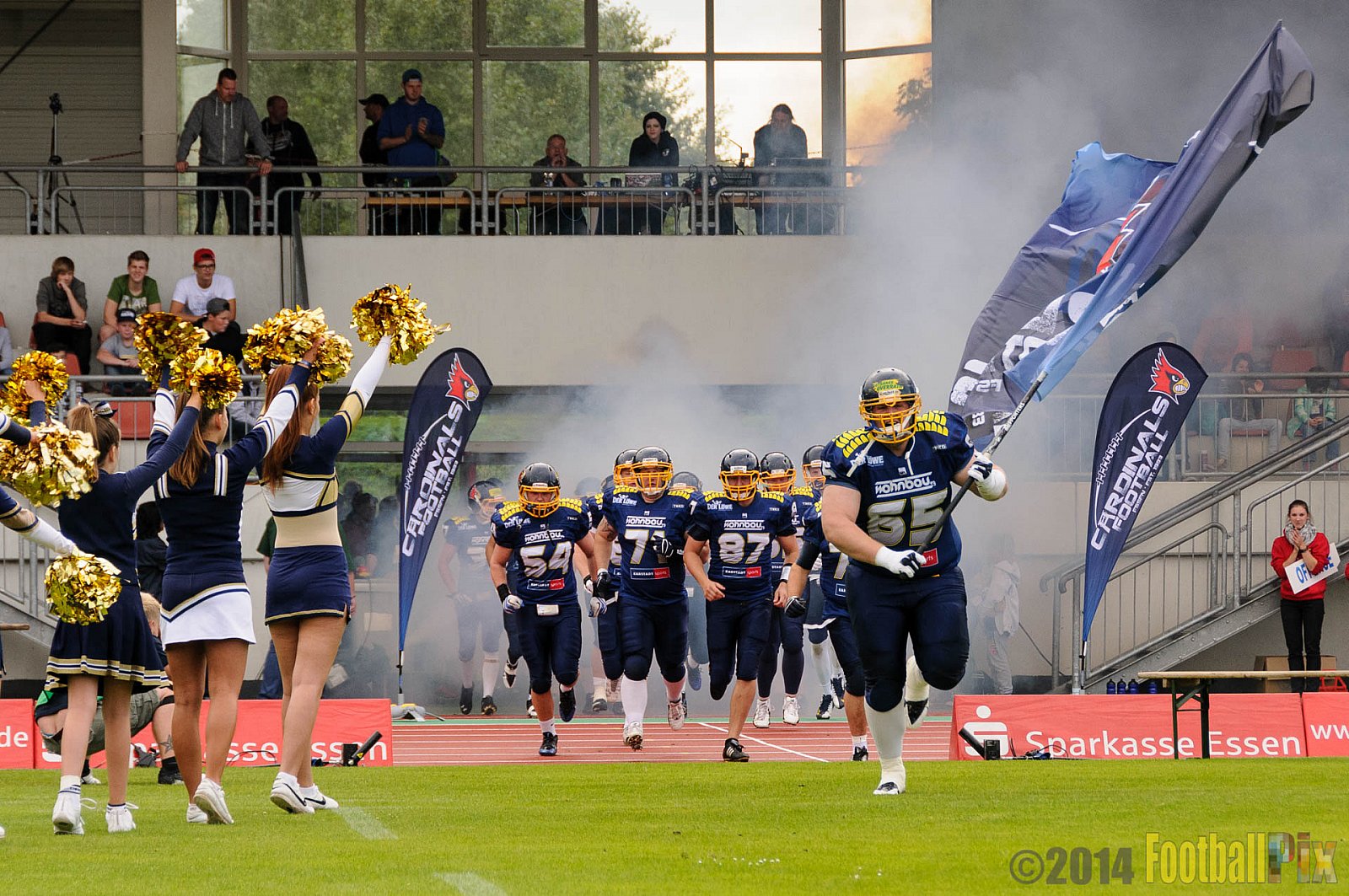 Essen Assindia Cardinals vs. Paderborn Dolphins - 23.08.2014 Essen Assindia Cardinals vs. Paderborn Dolphins (7:35) 