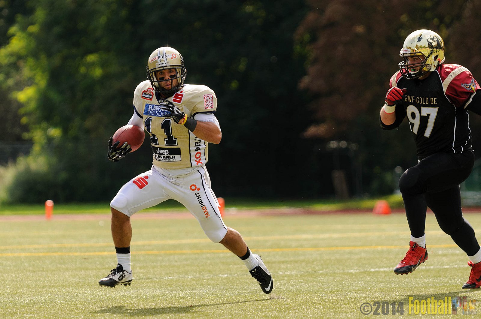 Köln Falcons vs. Dresden Monarchs - 24.08.2014 GFL Nord: Köln Falcons vs. Dresden Monarchs (25:39) 