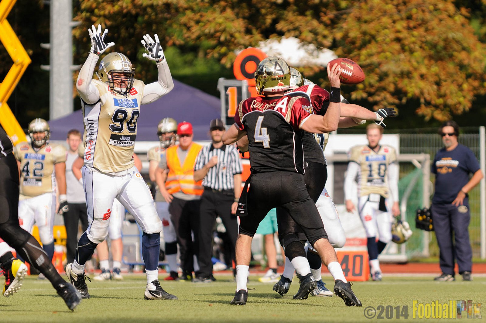Köln Falcons vs. Dresden Monarchs - 24.08.2014 GFL Nord: Köln Falcons vs. Dresden Monarchs (25:39) 