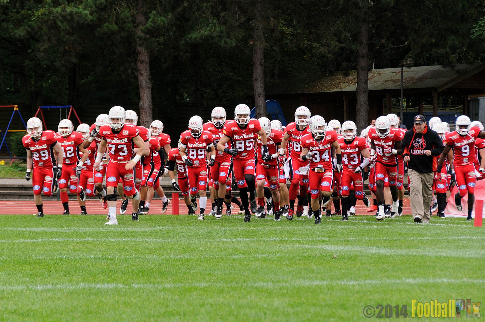 Düsseldorf Panther vs. New Yorker Lions - 30.08.2014 GFL Nord: Düsseldorf Panther vs. New Yorker Lions (0:58) 