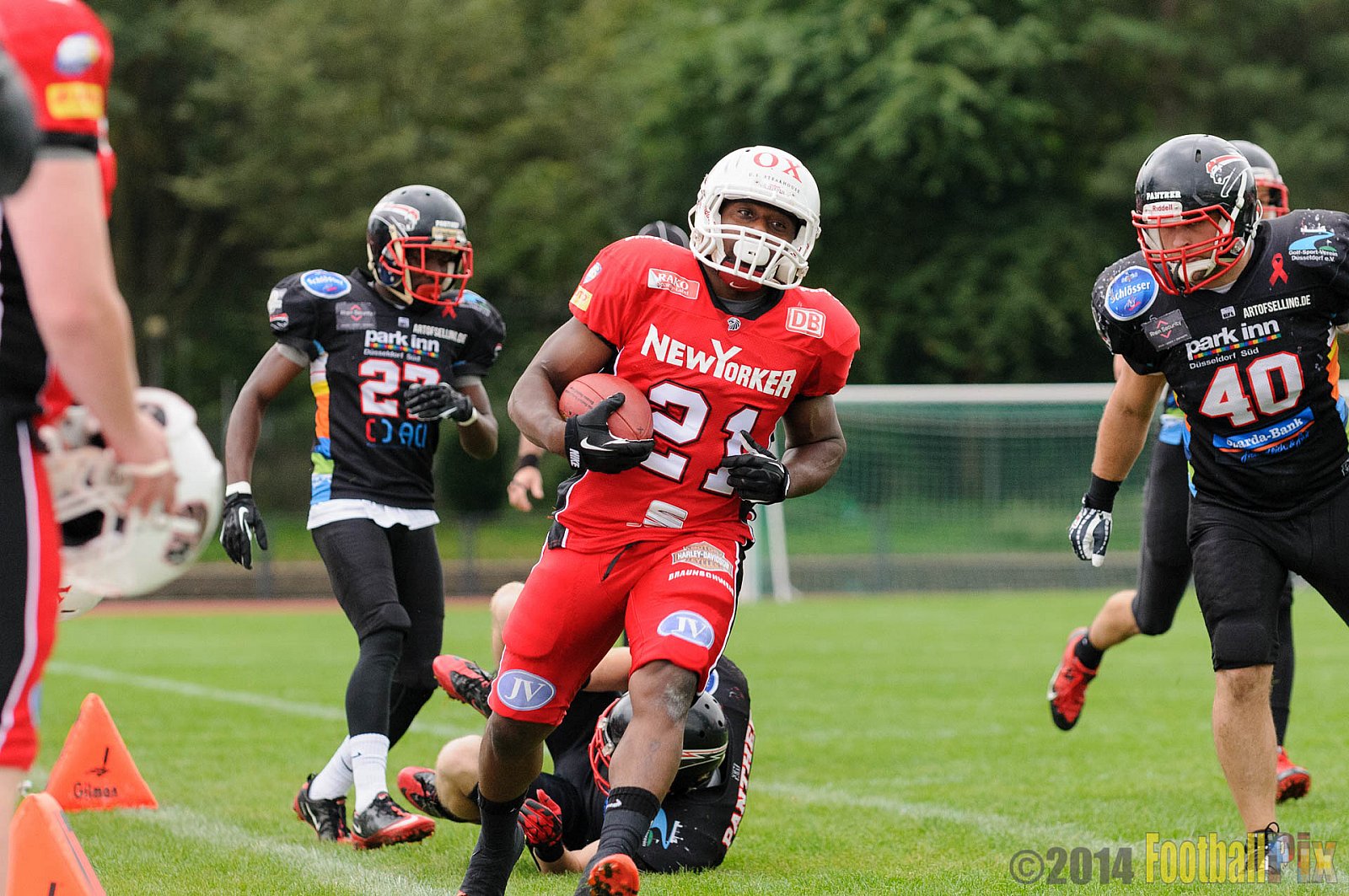 Düsseldorf Panther vs. New Yorker Lions - 30.08.2014 GFL Nord: Düsseldorf Panther vs. New Yorker Lions (0:58) 