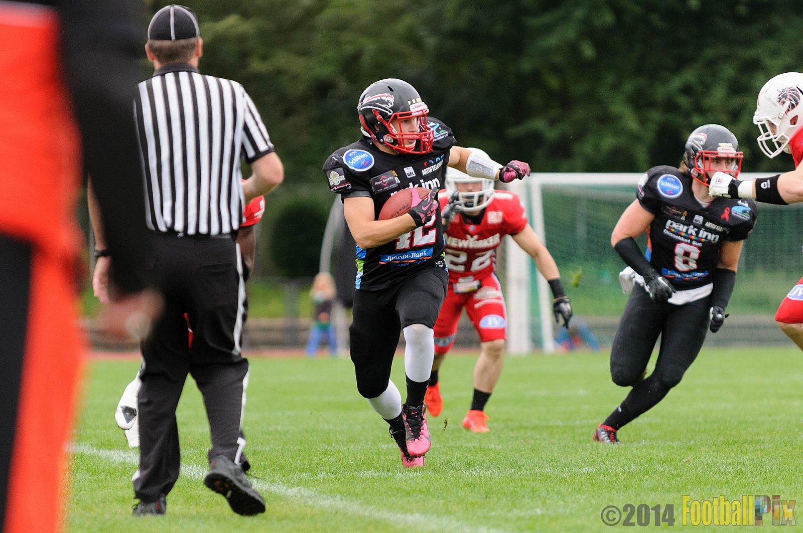 Düsseldorf Panther vs. New Yorker Lions - 30.08.2014 GFL Nord: Düsseldorf Panther vs. New Yorker Lions (0:58) 