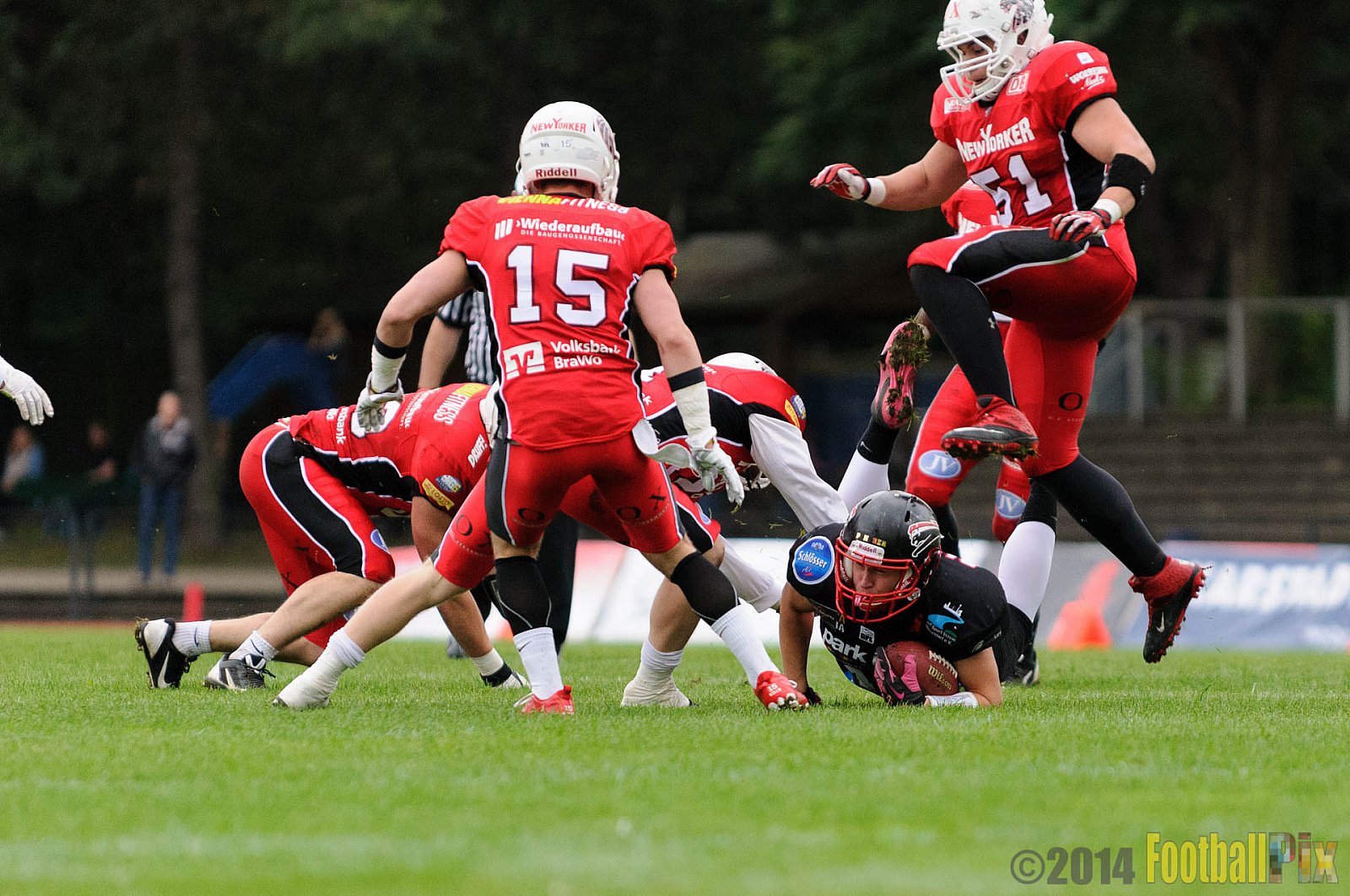 Düsseldorf Panther vs. New Yorker Lions - 30.08.2014 GFL Nord: Düsseldorf Panther vs. New Yorker Lions (0:58) 